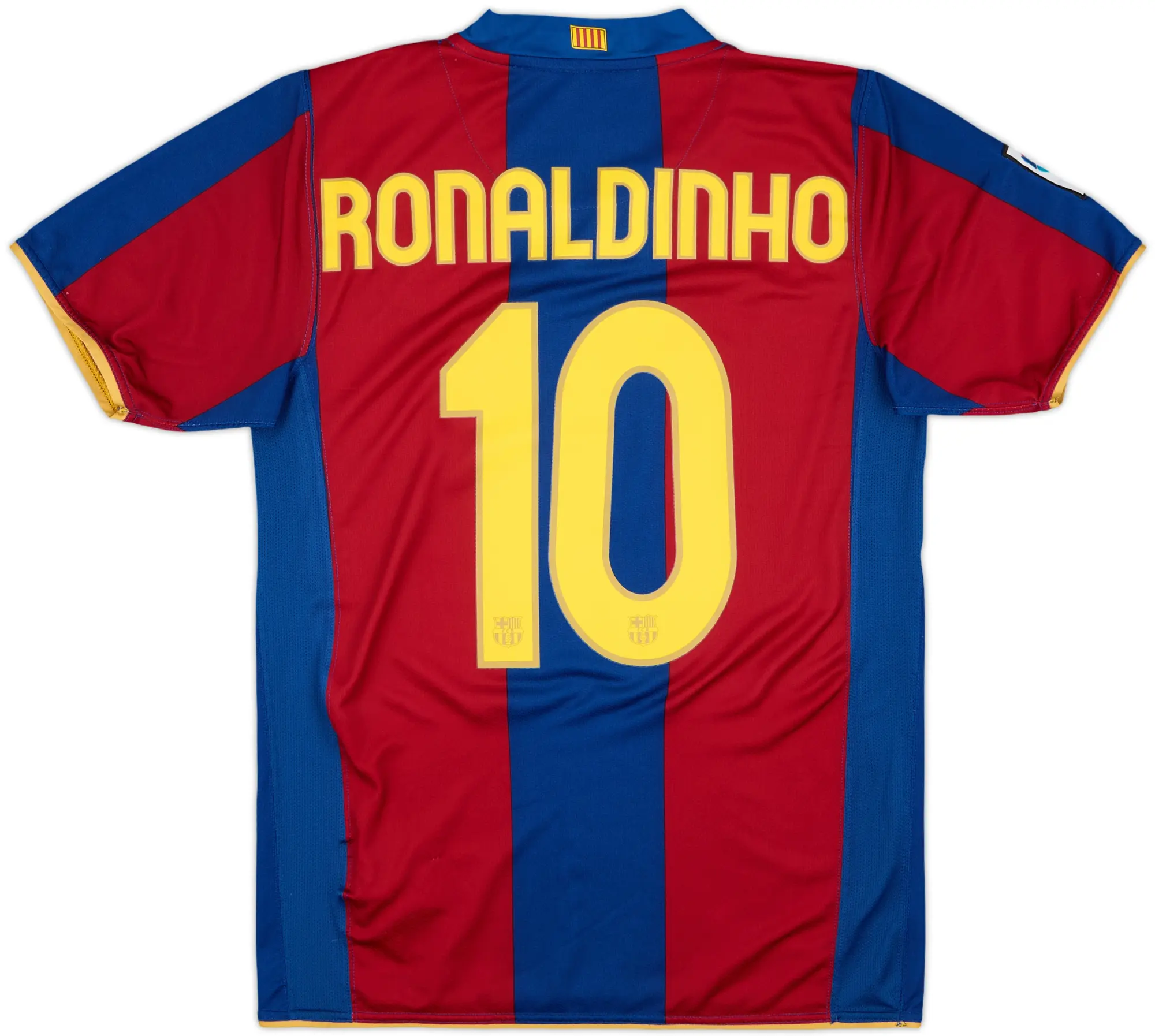 Nike Barcelona Mens SS Home Shirt 2007/08