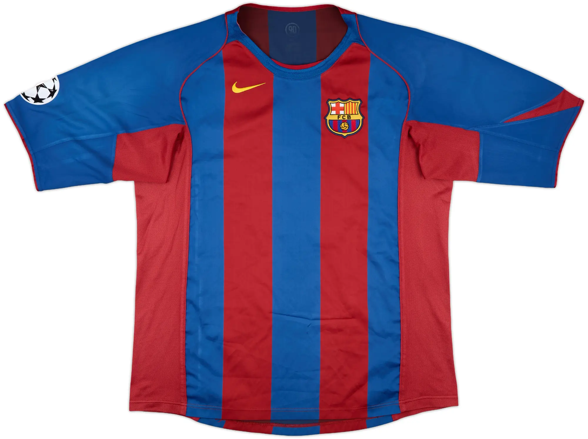 Nike Barcelona Mens SS Home Shirt 2004/05