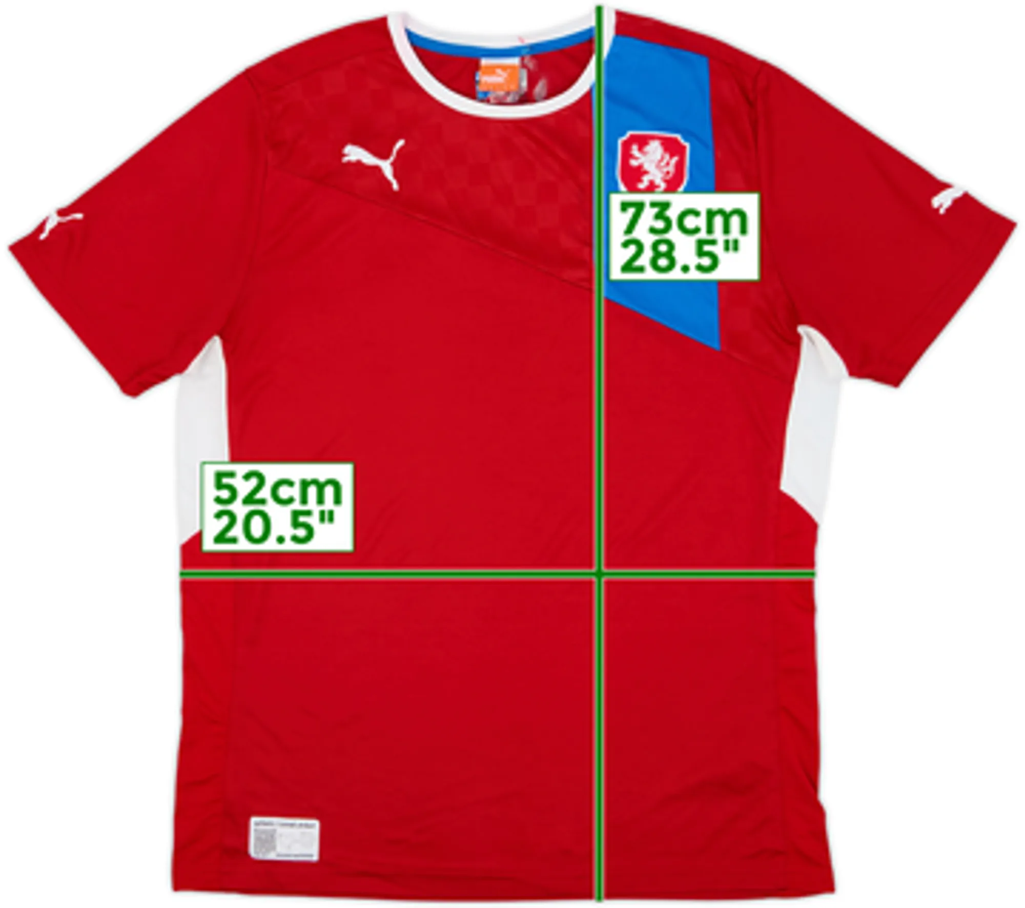 Puma Czech Republic Mens SS Home Shirt 2012