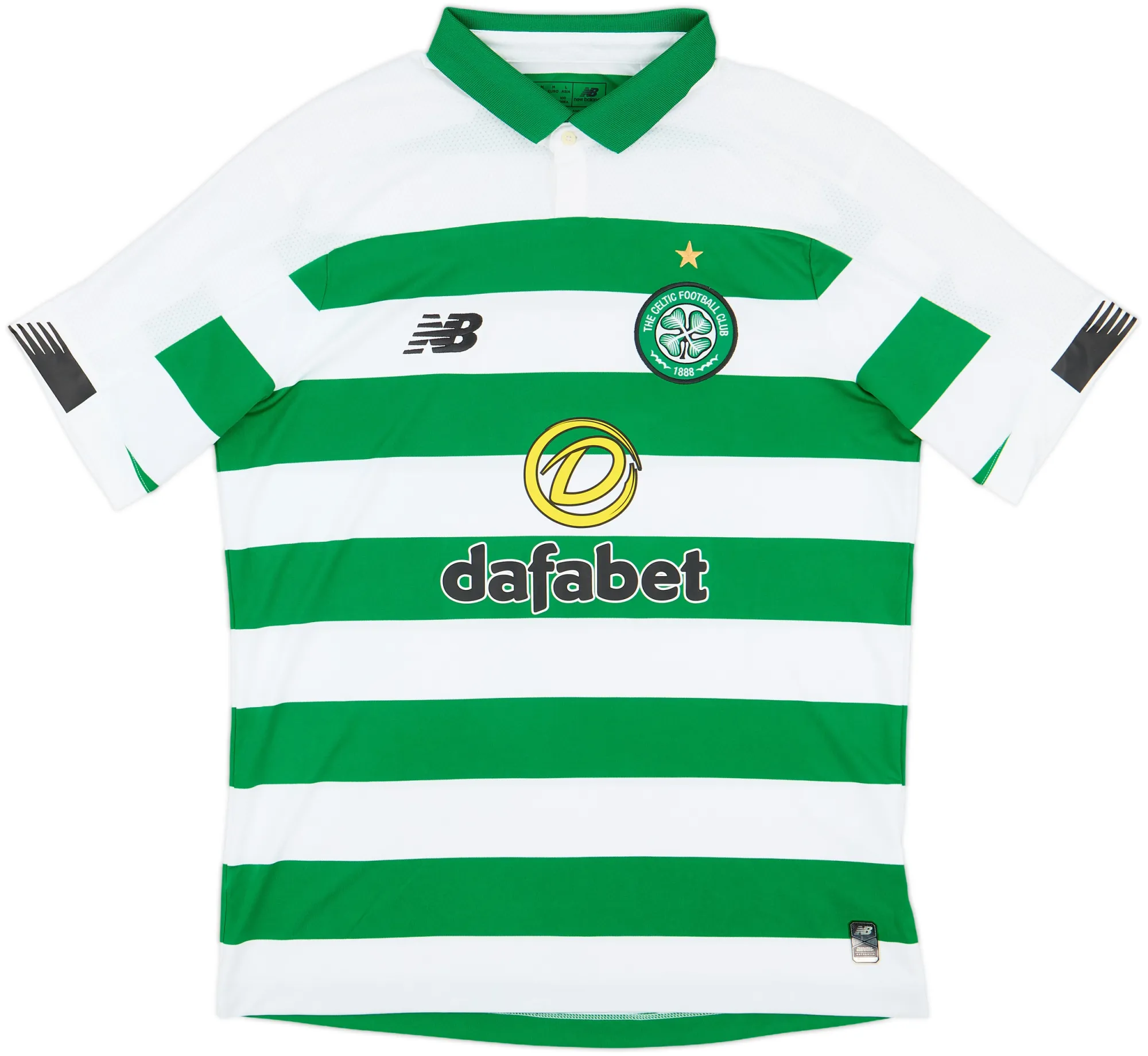 NewBalance Celtic Mens SS Home Shirt 2019/20