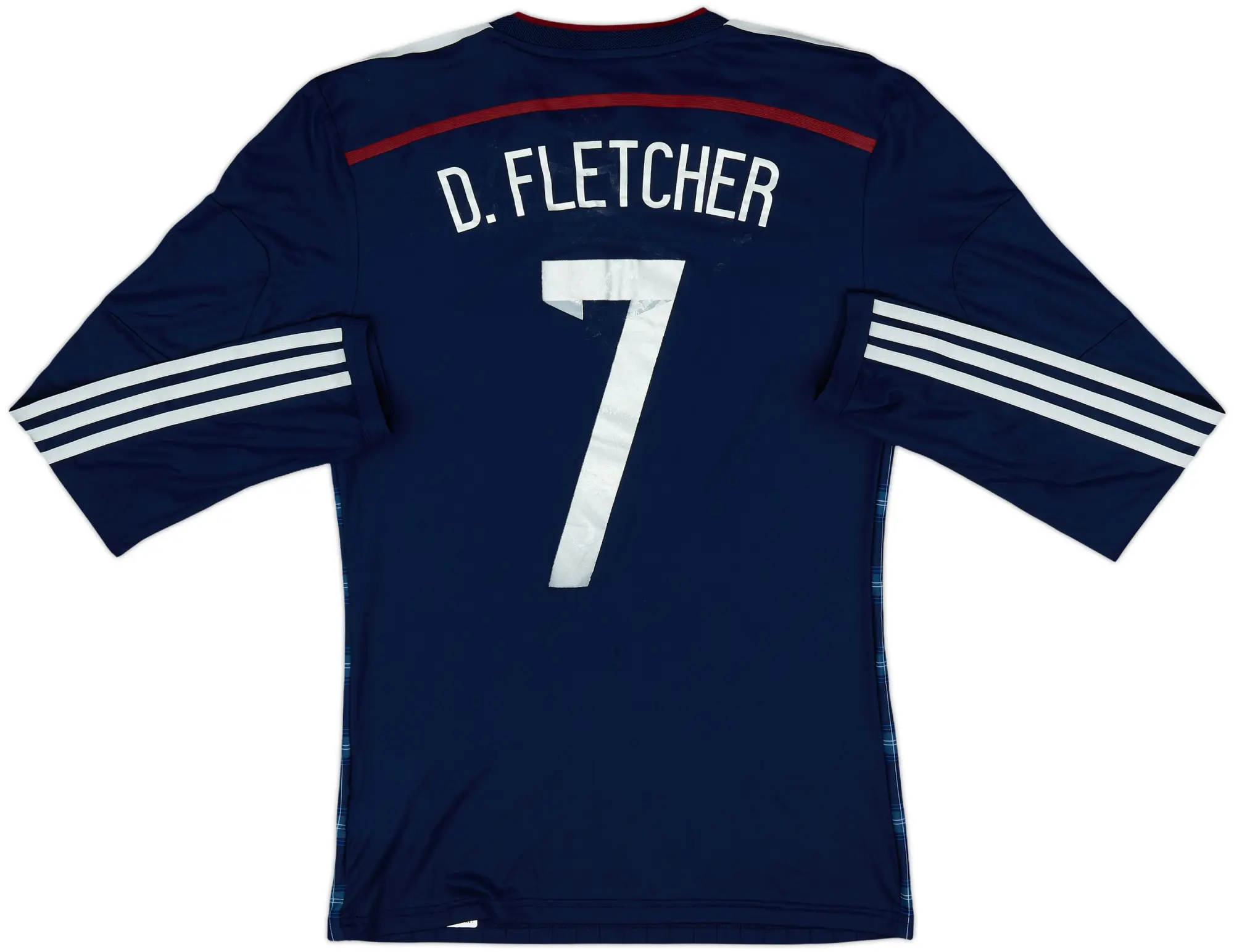adidas Scotland Mens LS Player Issue Home Shirt 2014