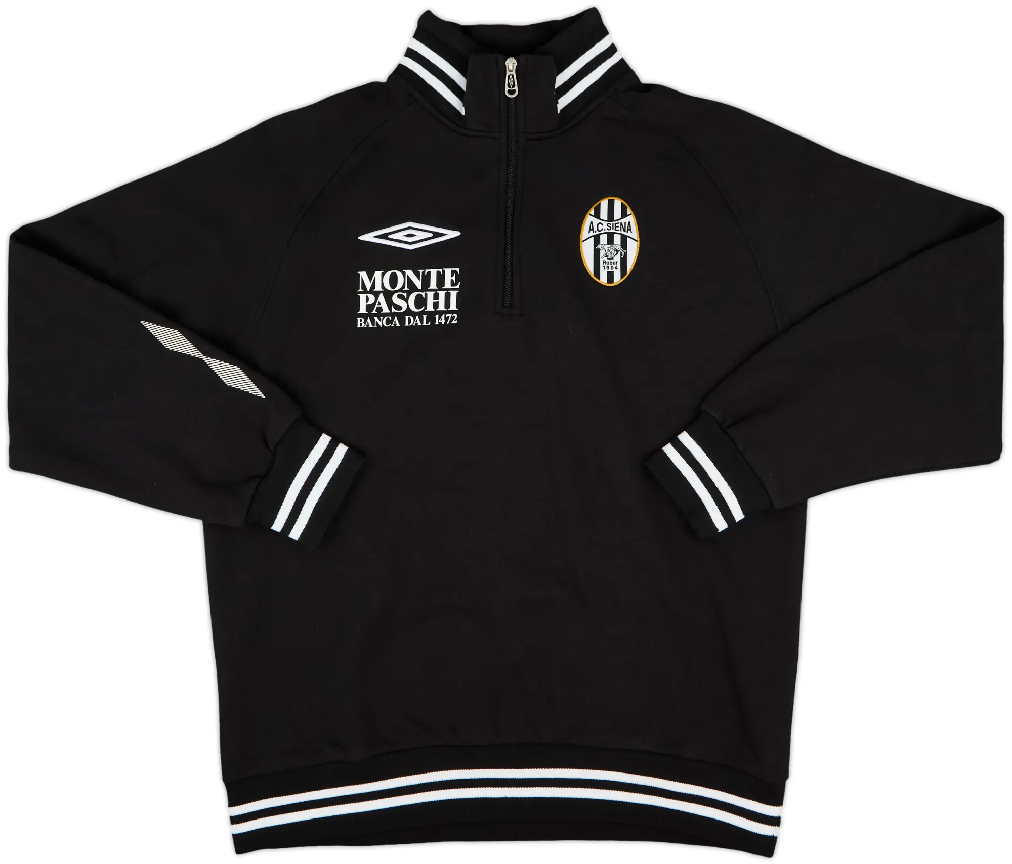 2008-09 Siena Umbro 1/4 Zip Training Top - 8/10 - (XL)