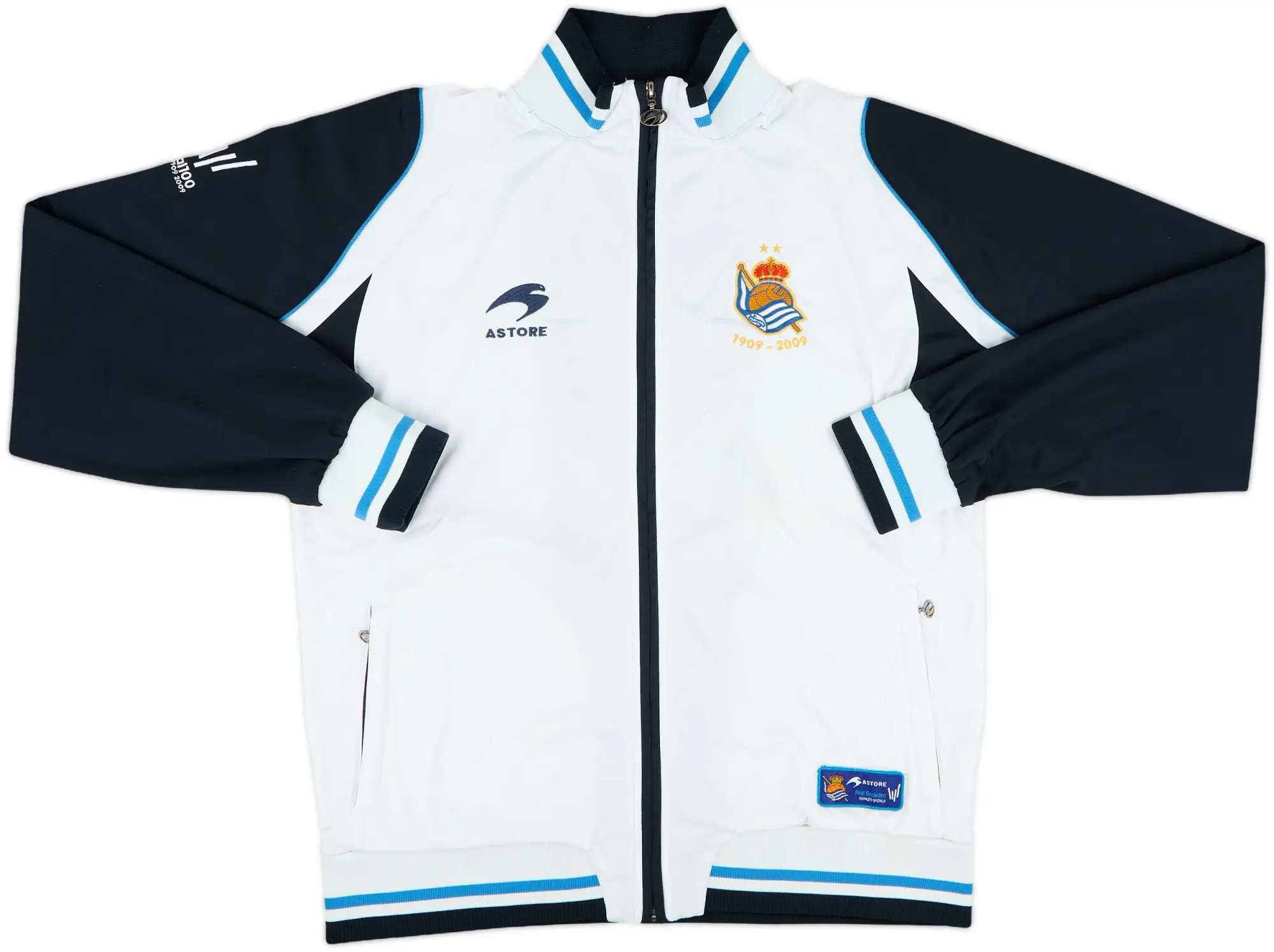 2006-07 Real Sociedad Astore Track Jacket - 8/10 - (L)