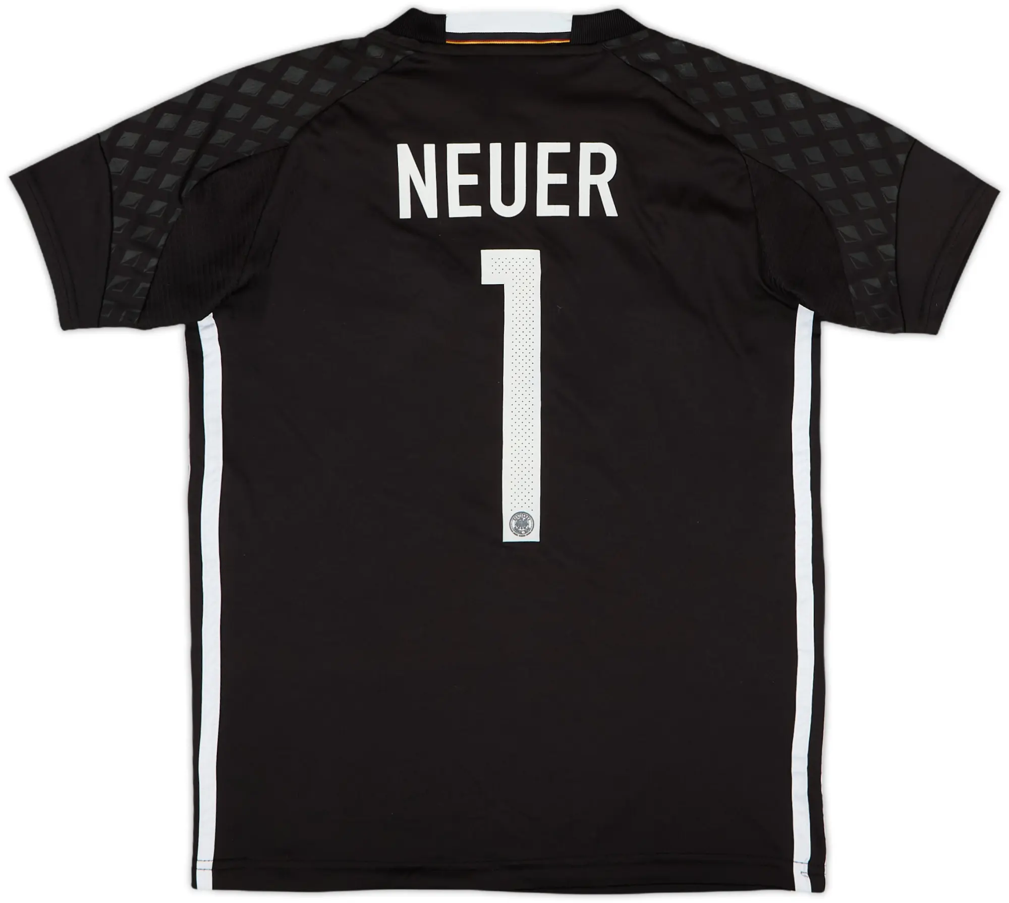 adidas Germany Boys SS Goalkeeper Home Shirt 2015