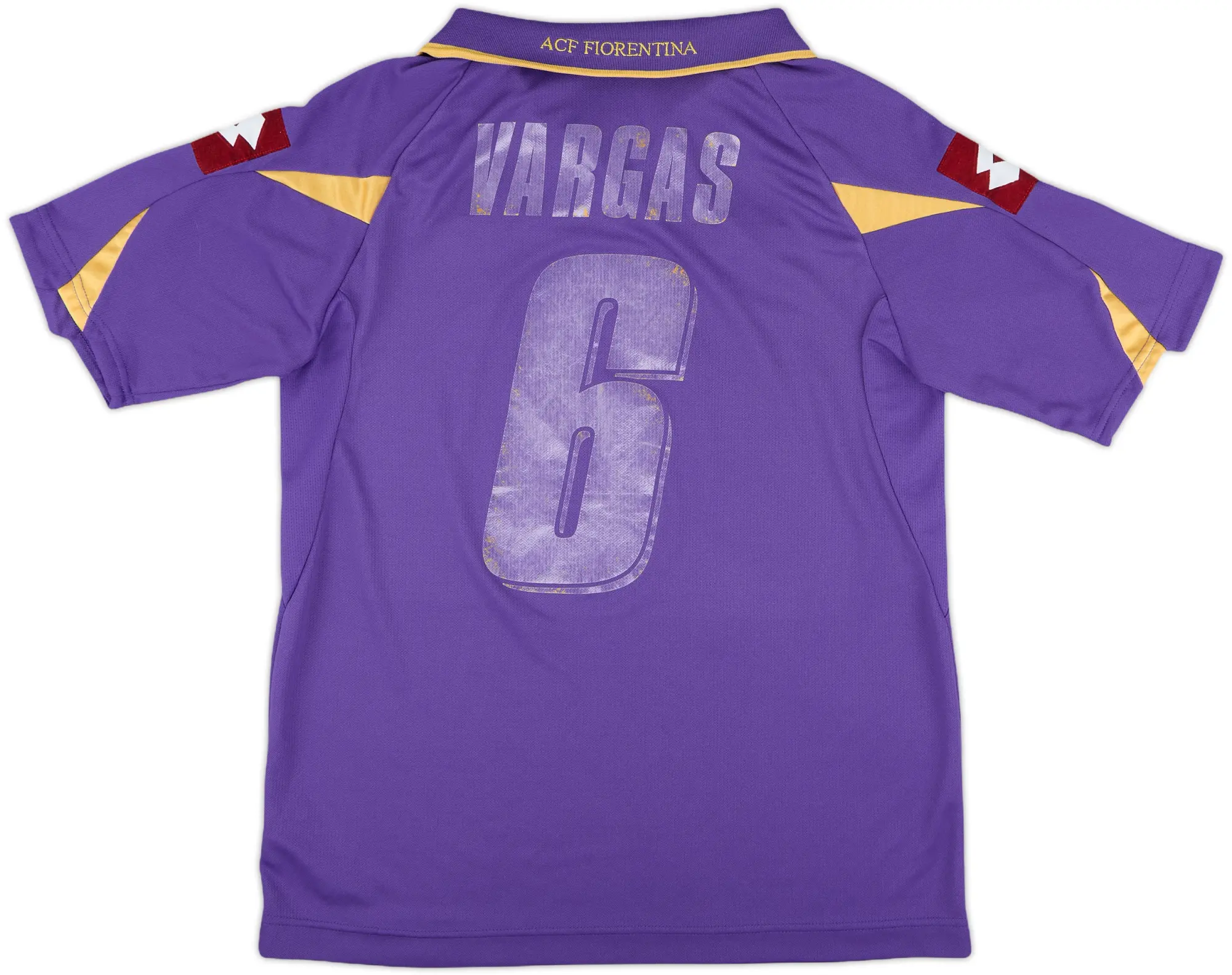 Lotto Fiorentina Mens SS Home Shirt 2010/11