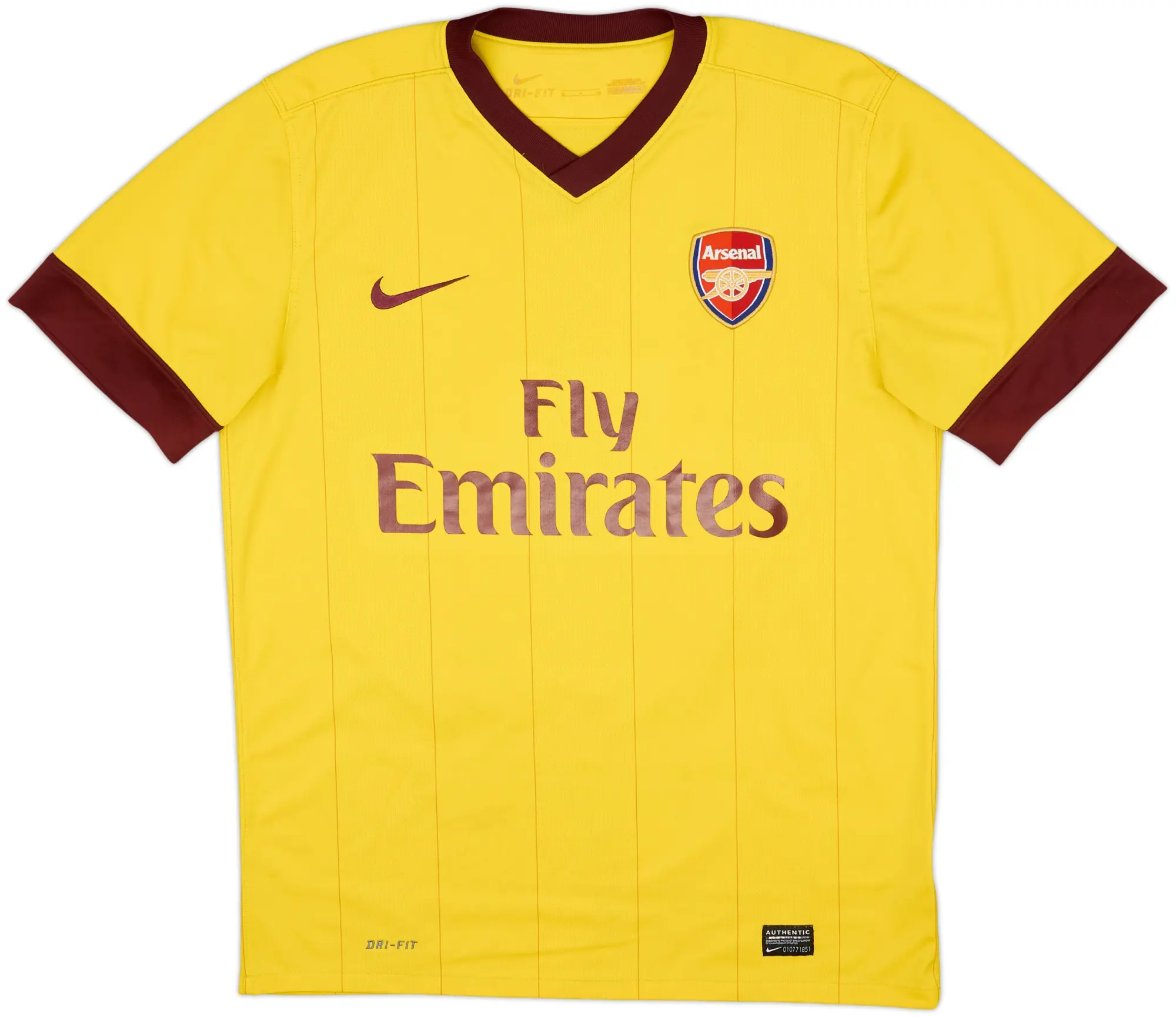 Nike Arsenal Mens SS Away Shirt 2010/11