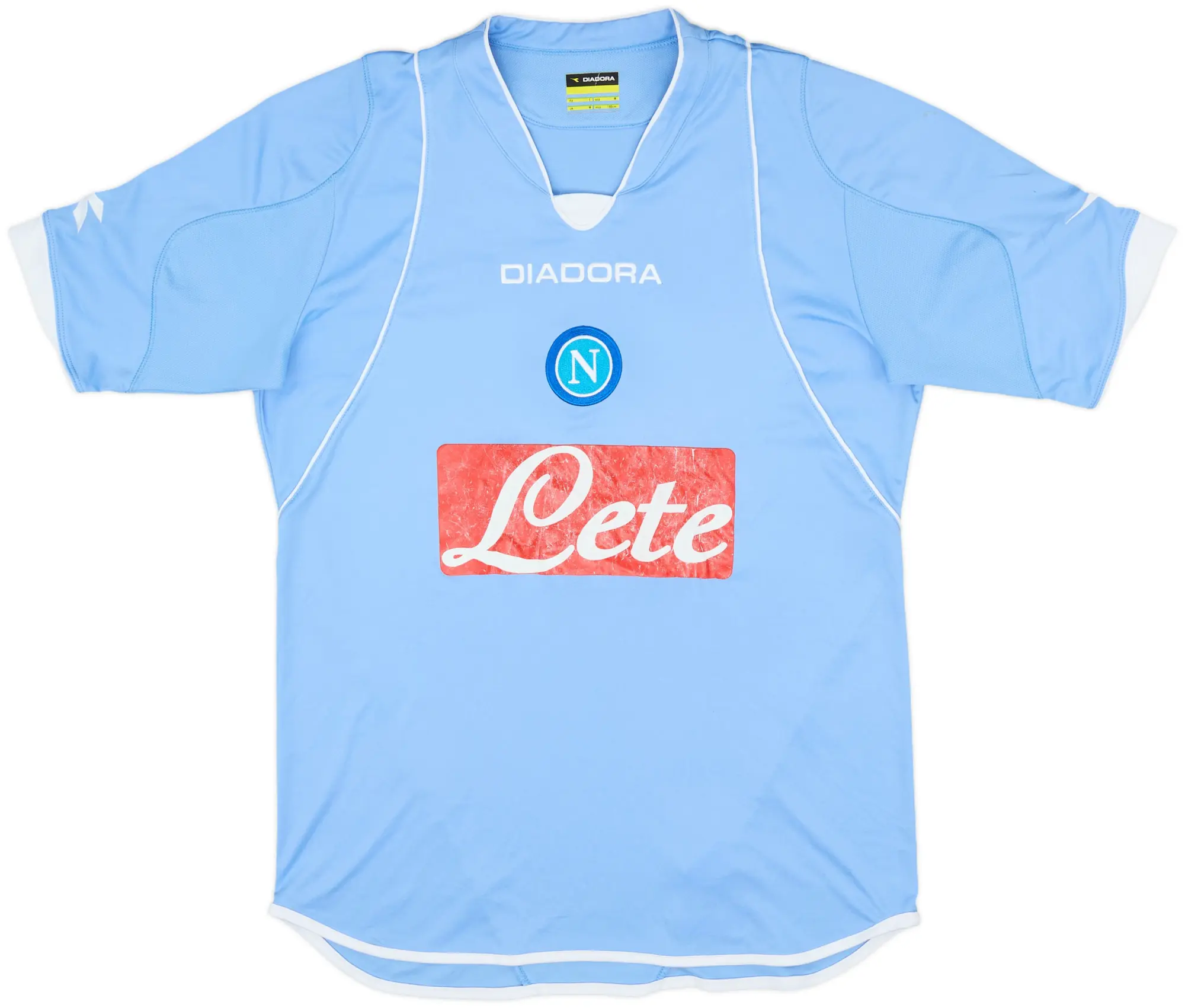 Diadora Napoli Mens SS Home Shirt 2007/08