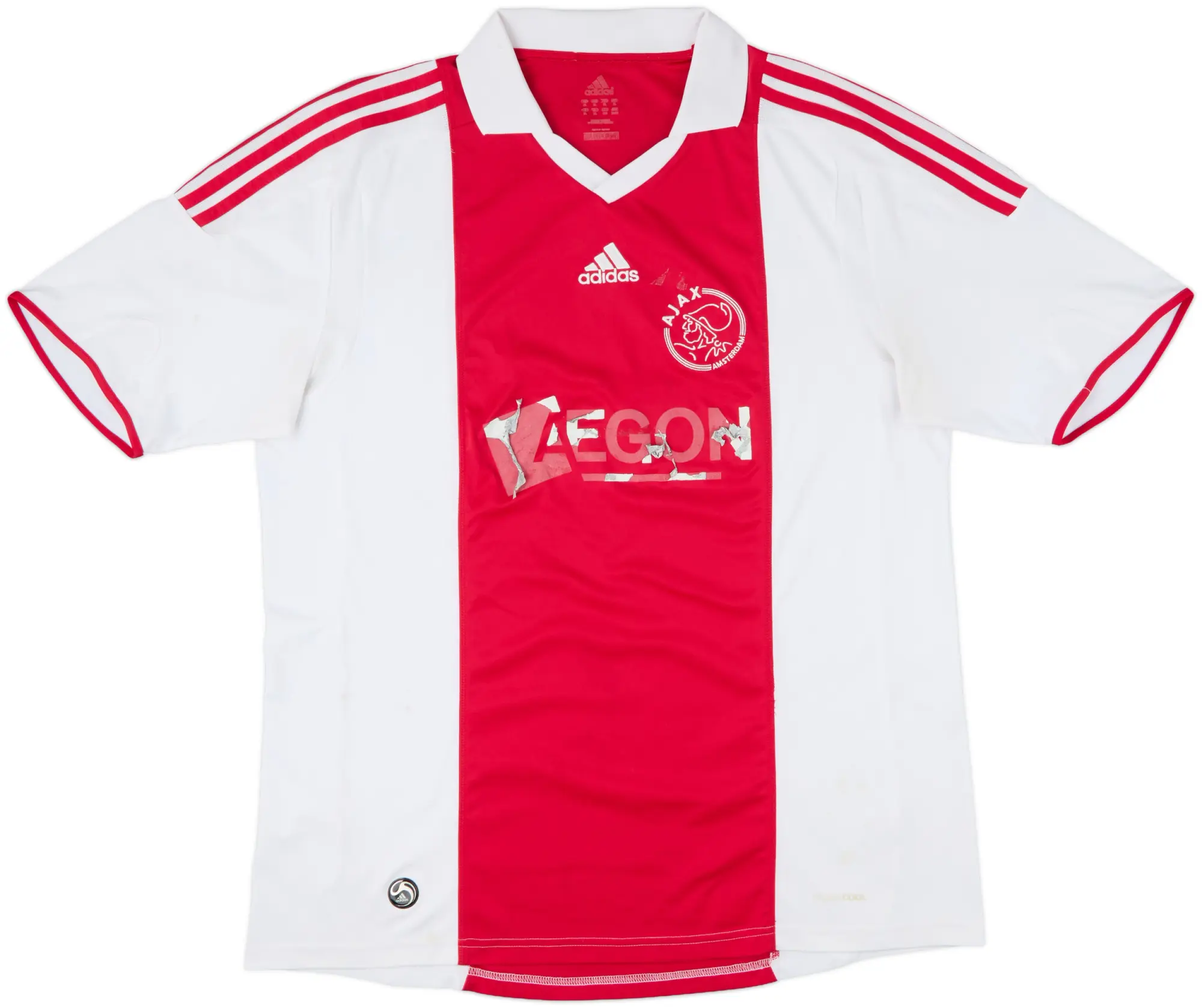 adidas Ajax Mens SS Home Shirt 2009/10