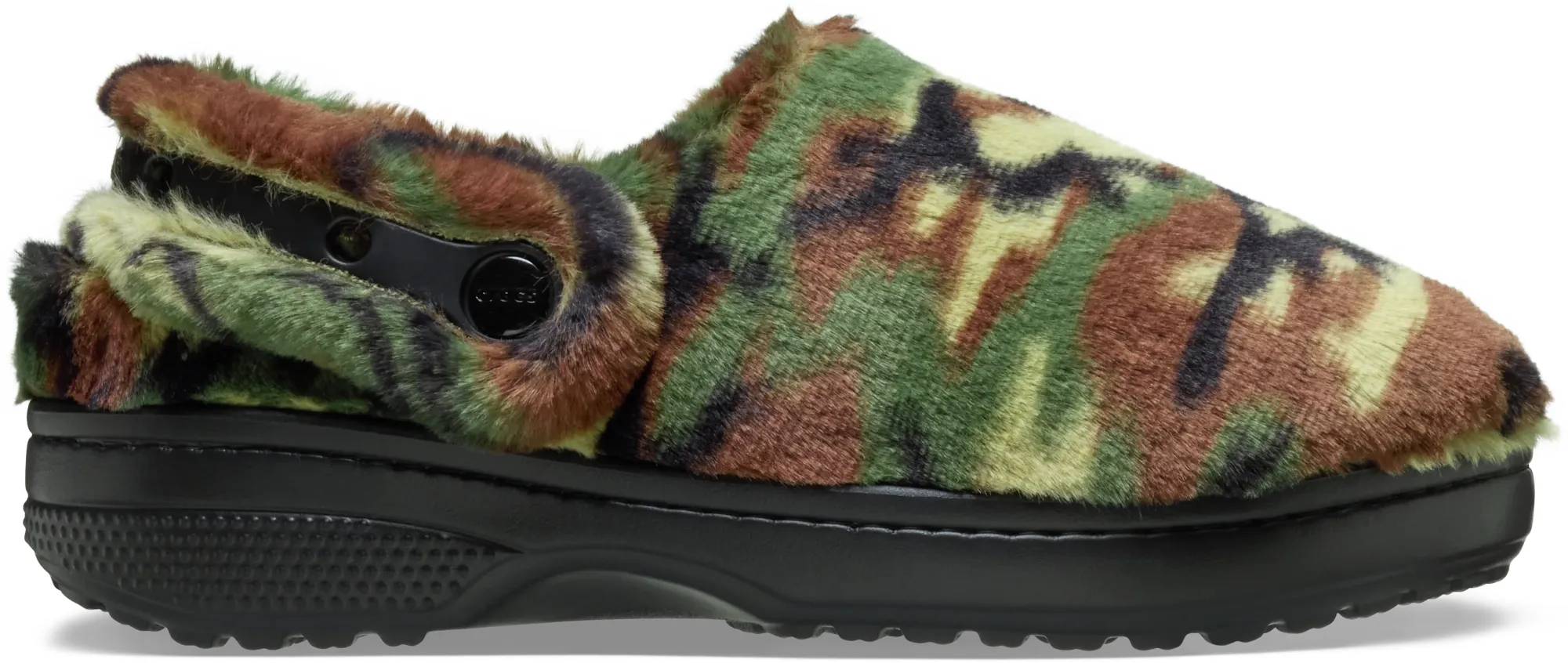 Crocs | Unisex | Classic Unfurgettable Camo | Clogs | Army Green / Multi | W4/M3
