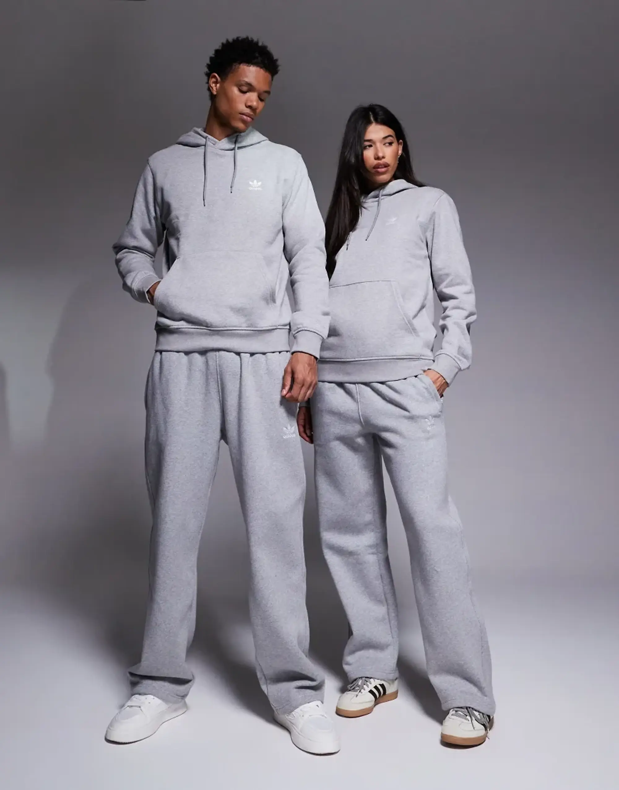 Adidas Originals Trefoil Essentials Open Hem Joggers