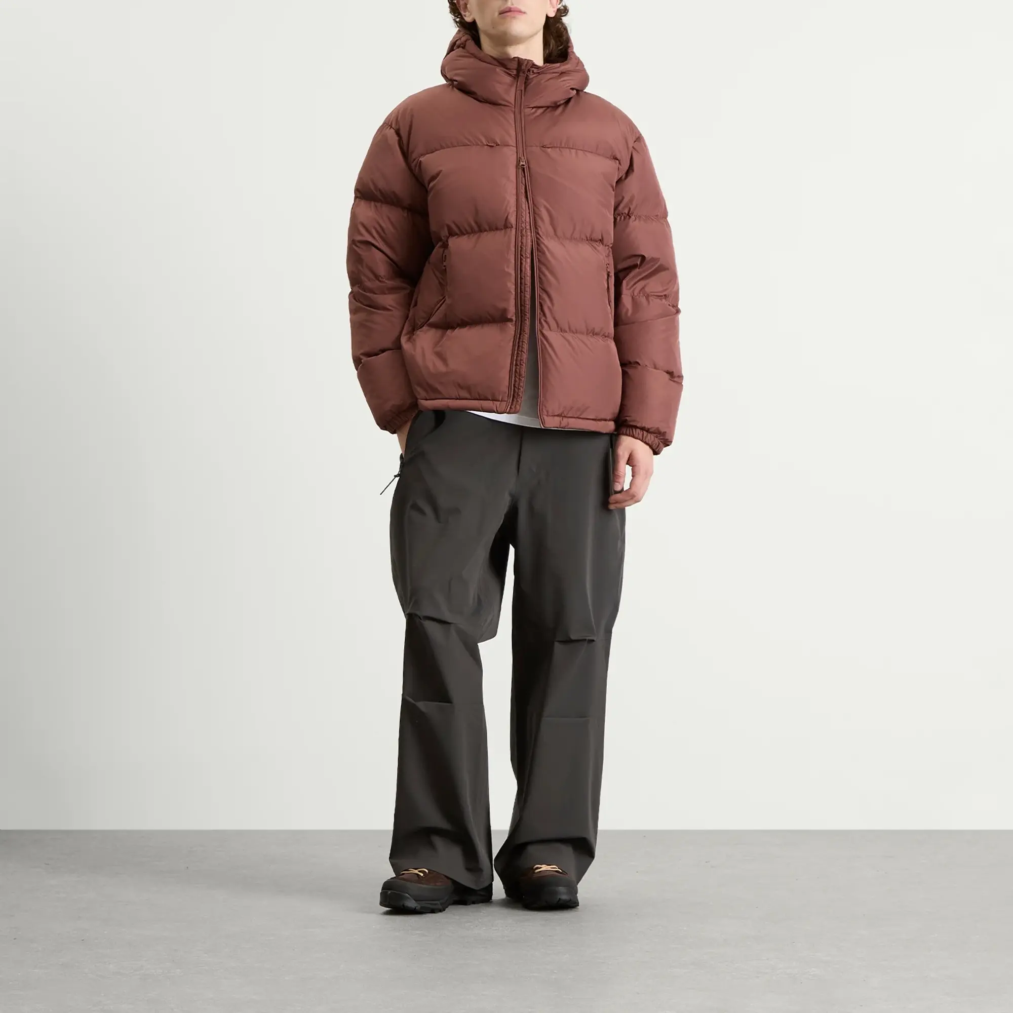 Hiking Patrol Men's Element Down Jacket Maroon