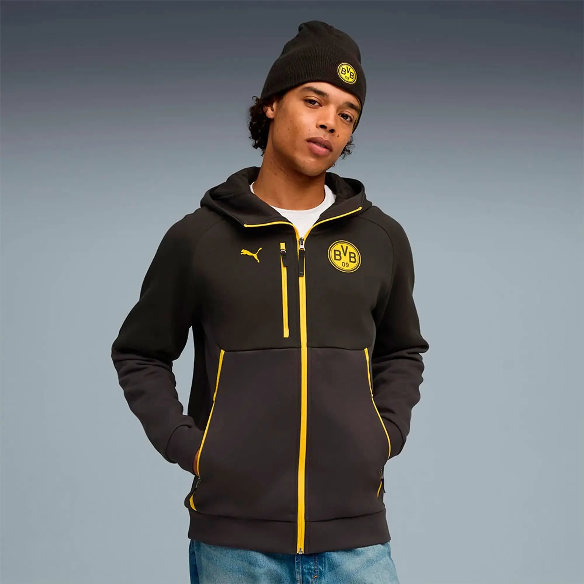 Puma Bvb Borussia Dortmund Pumatech Hoodie
