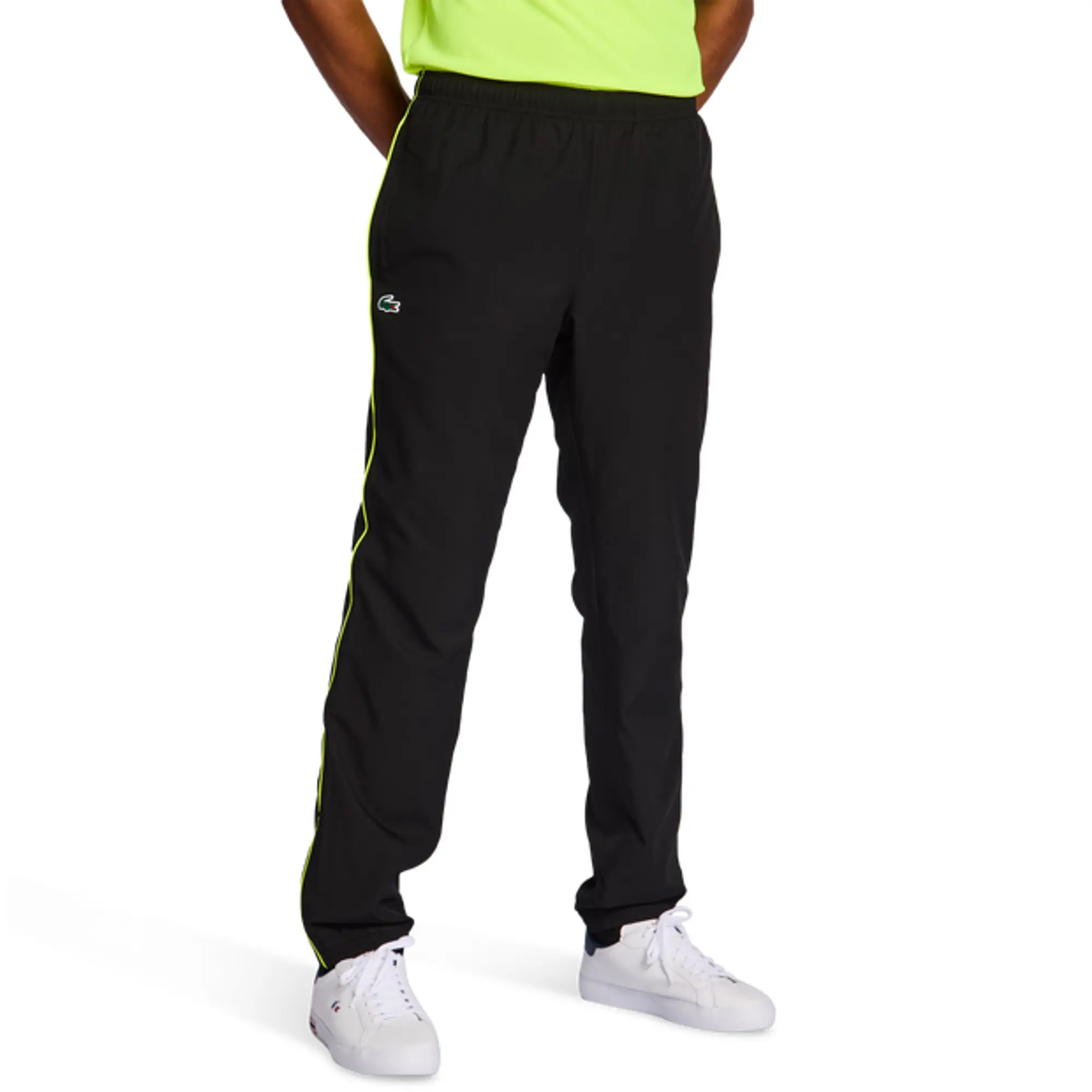 Lacoste Diamond Weave Men Pants - Black