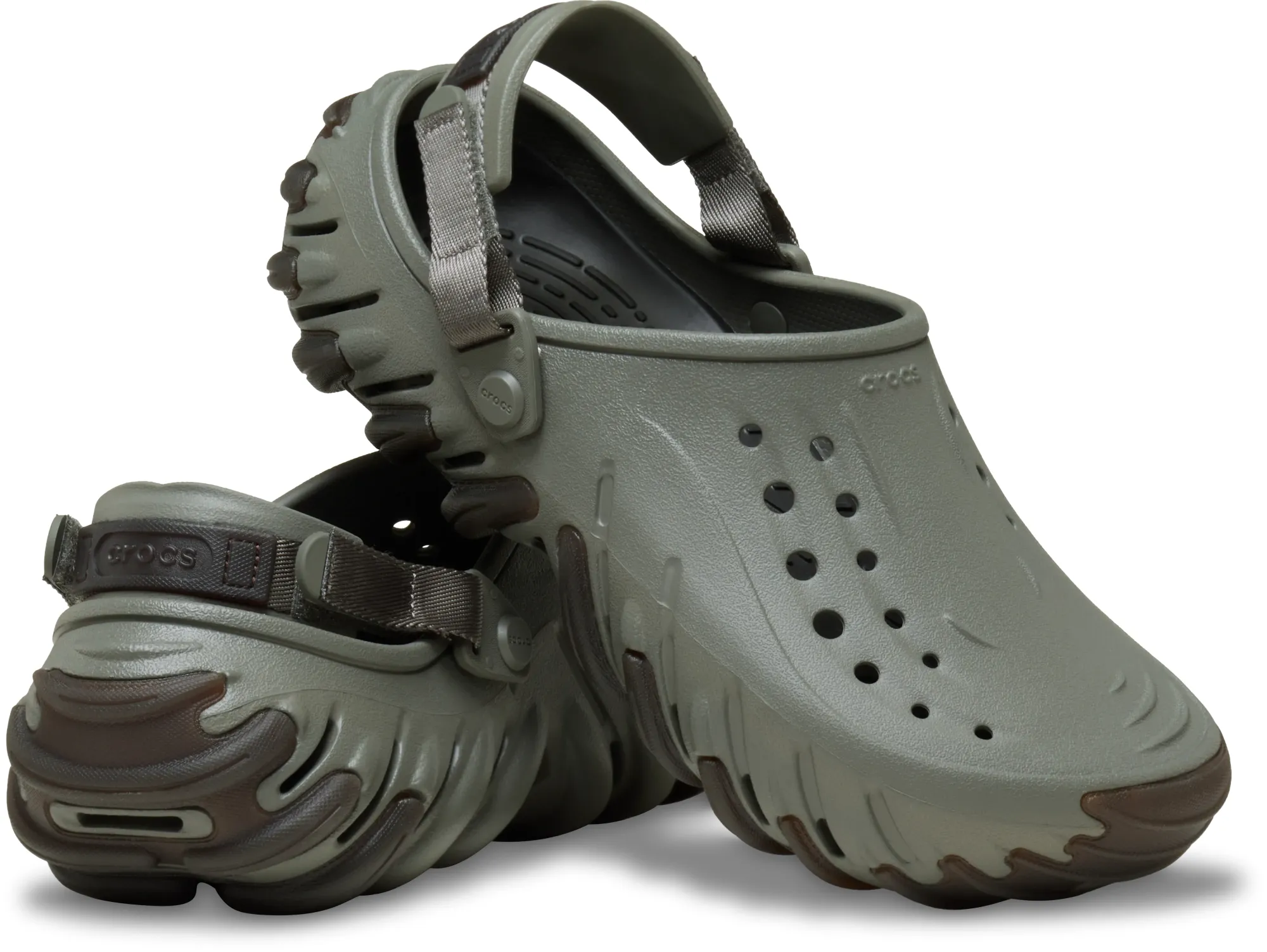 Crocs Echo RO Clog Galactic Grey Men\'s Size 12 - (211675-1WS) Amazon.com | Crocs, Unisex, Echo Gum RO Clog, Slate Grey  main image 3