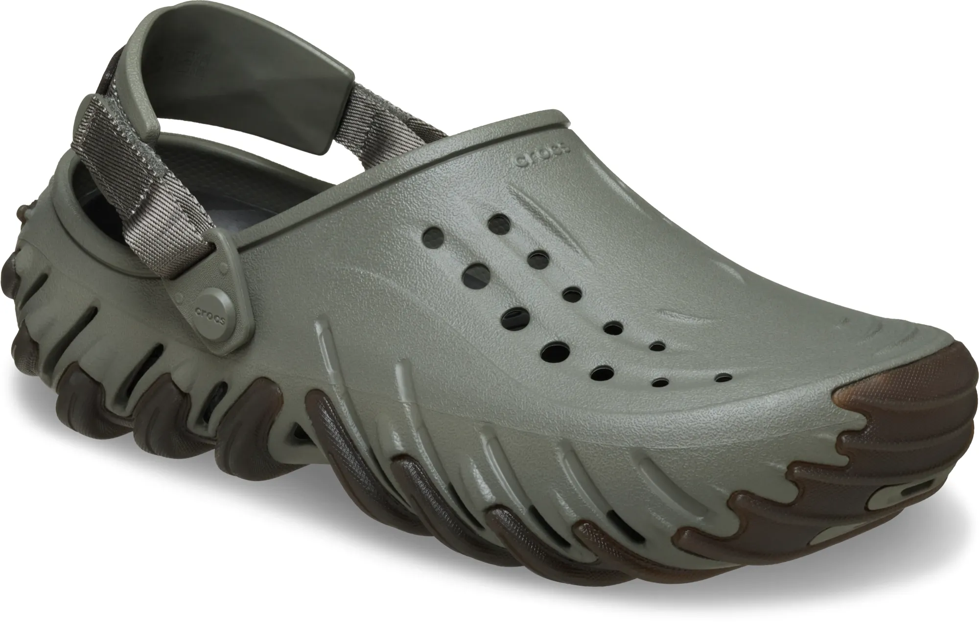 Crocs Echo RO Clog Galactic Grey Men\'s Size 8 - (211675-1WS) Men main image 2