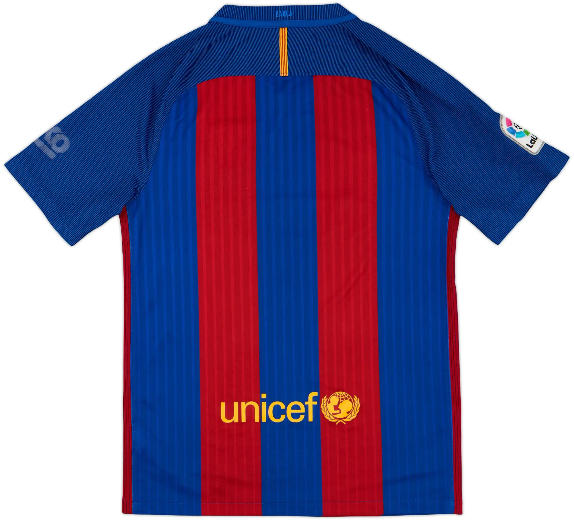 Nike Barcelona Mens SS Home Shirt 2016/17