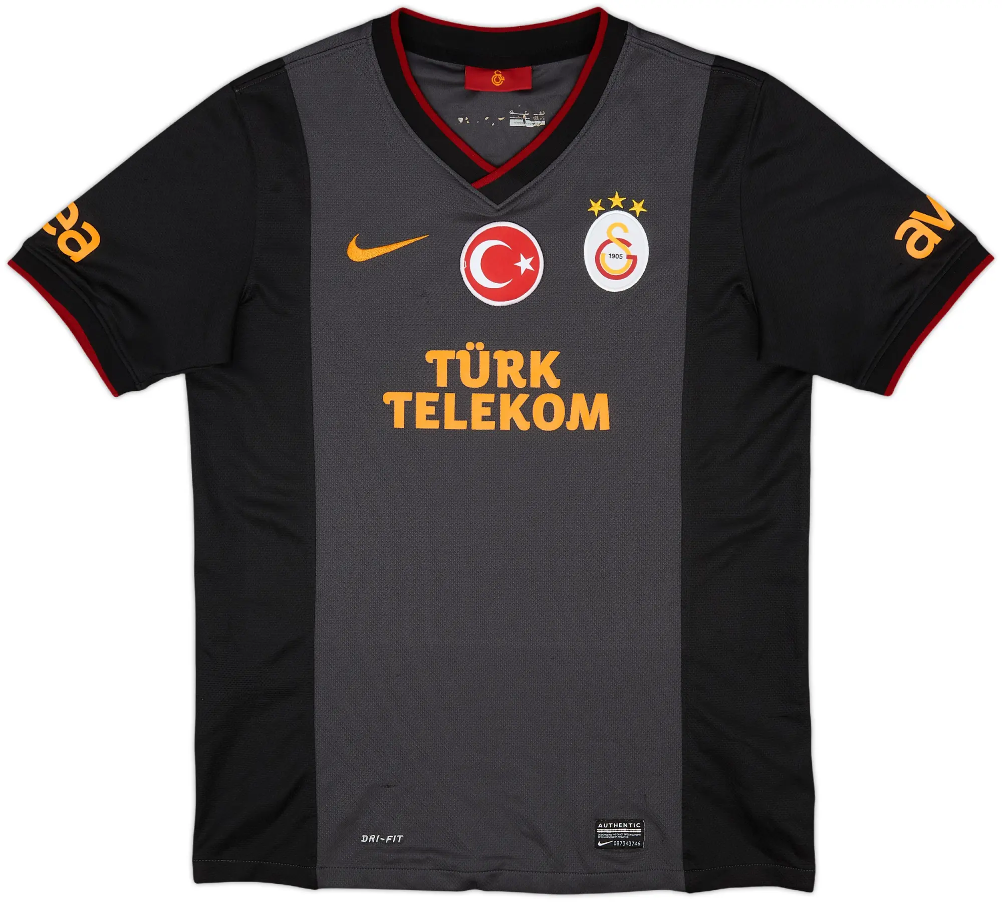 Nike Galatasaray Boys SS Away Shirt 2013/14