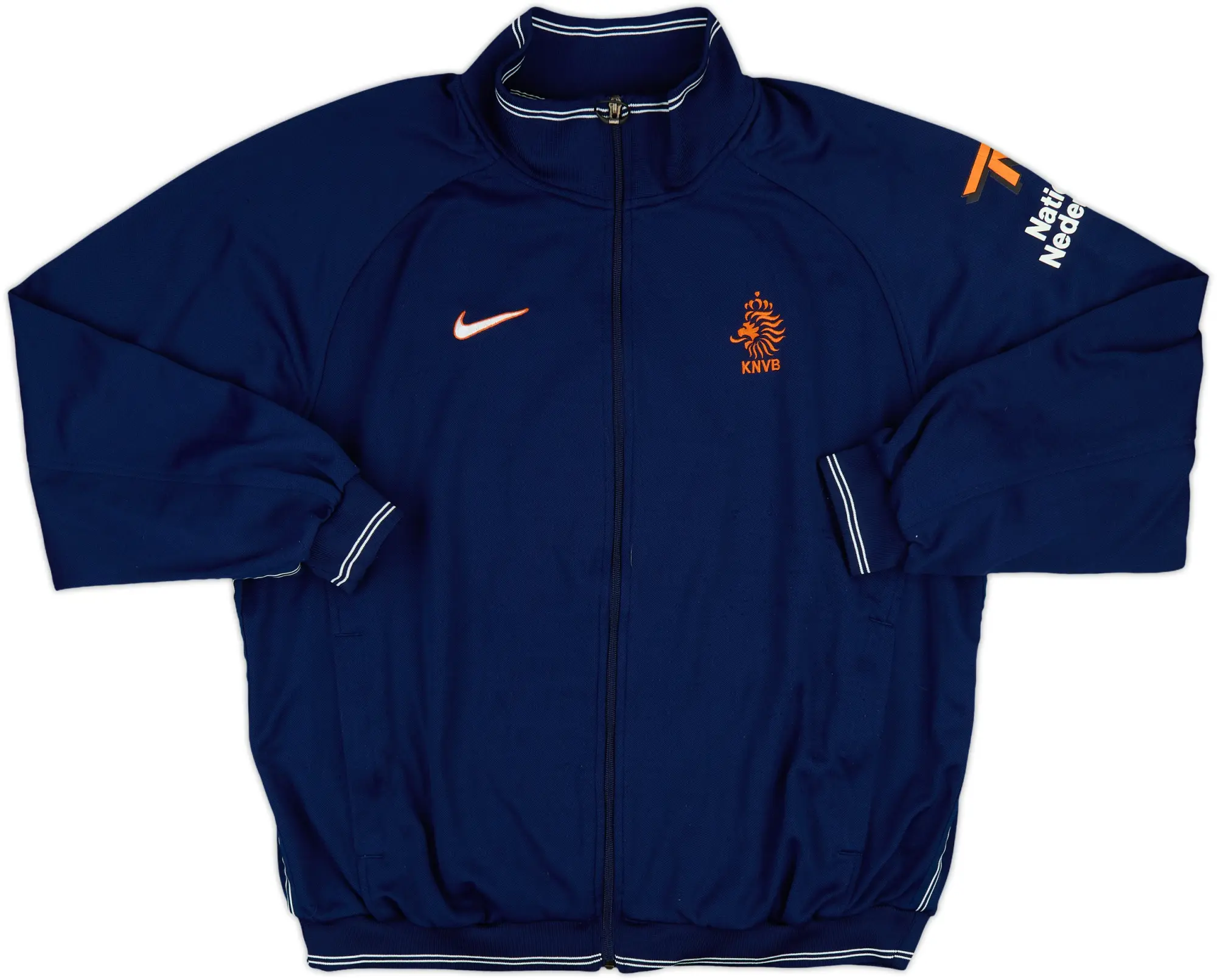 1998-00 Netherlands Player Issue Nike Track Jacket - 7/10 - (XL)