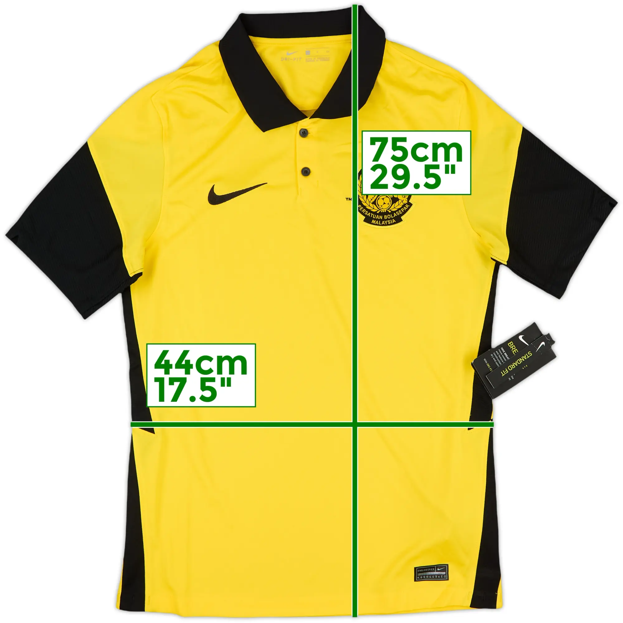 Nike Malaysia Mens SS Home Shirt 2020