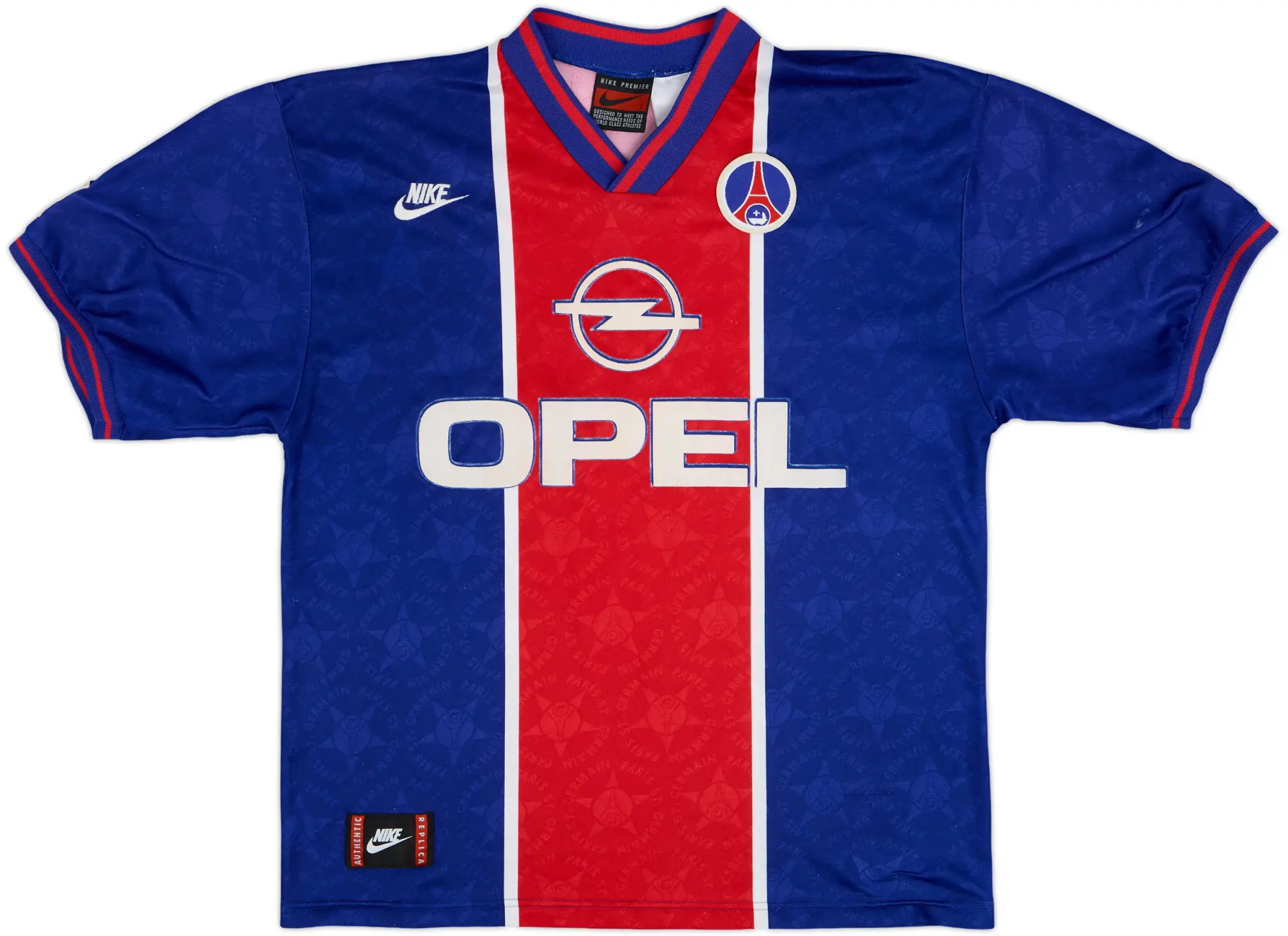 Nike Paris Saint Germain Mens SS Home Shirt 1995/96