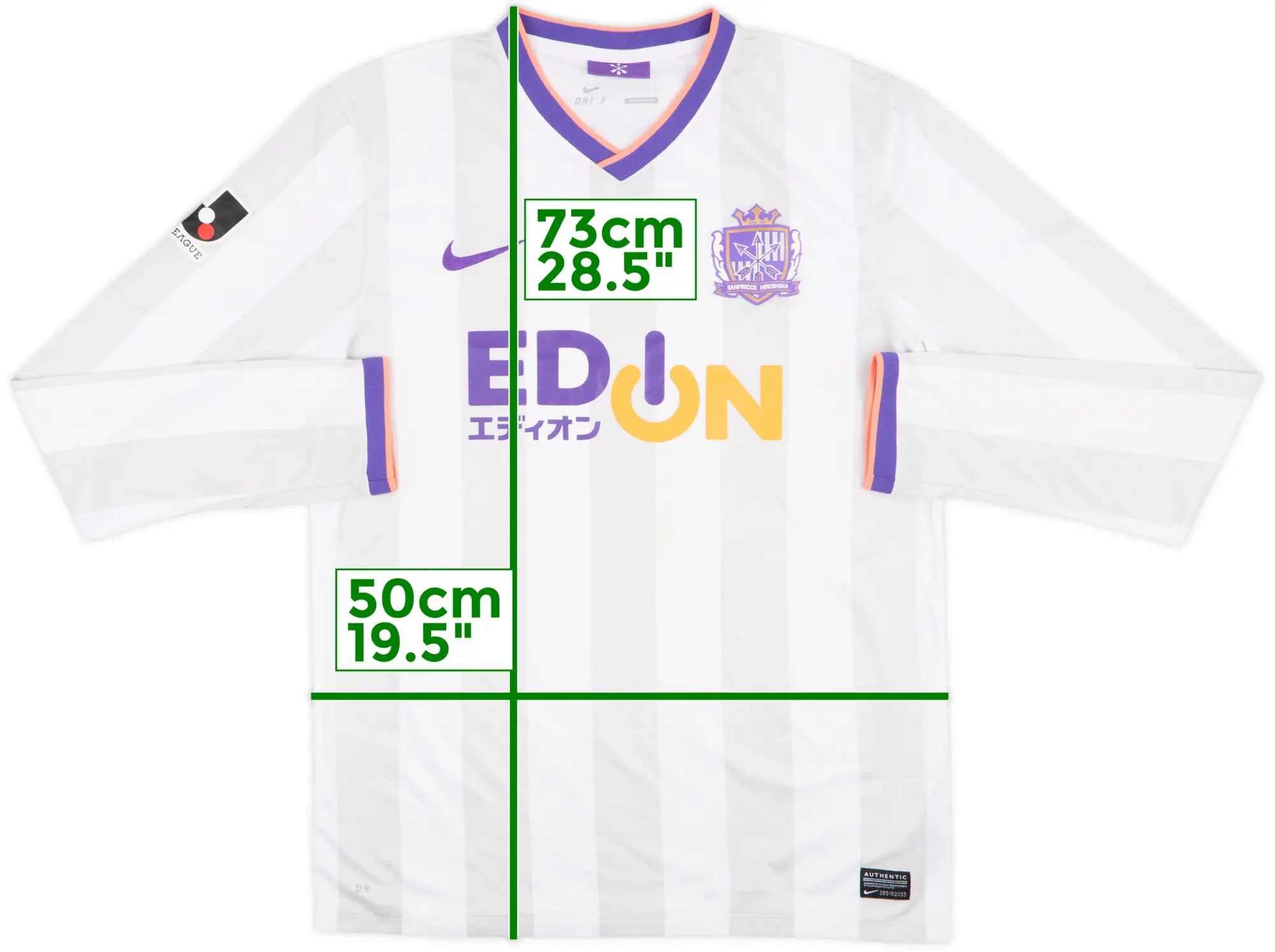 Nike Sanfrecce Mens LS Away Shirt 2014/15