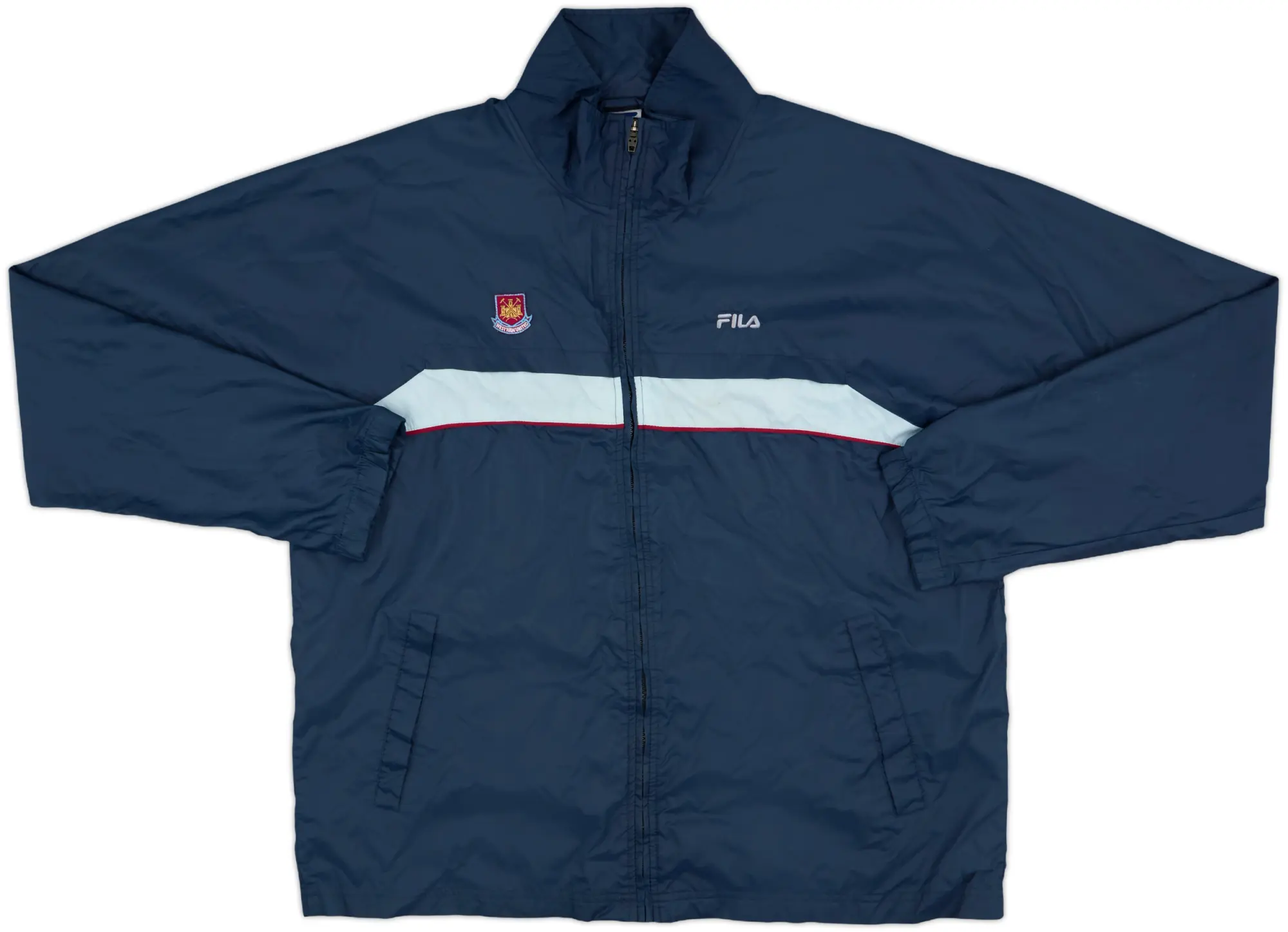 2000-02 West Ham Fila Rain Jacket - 9/10 - (L)