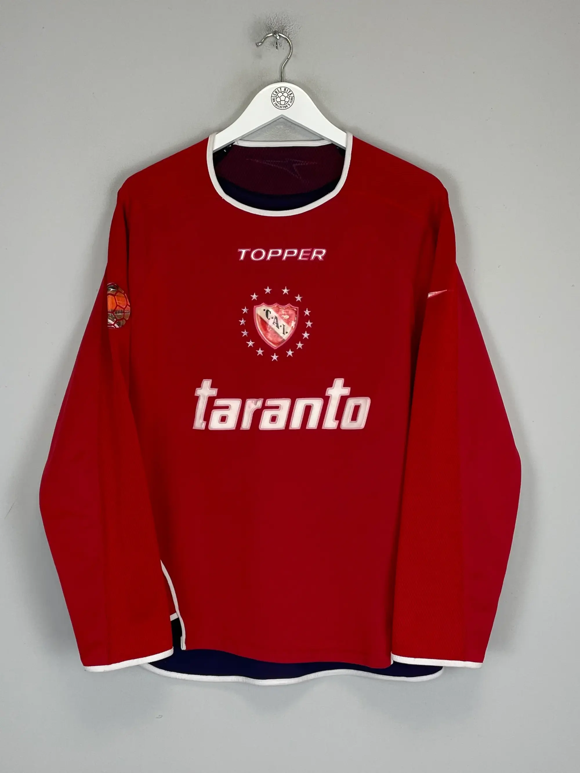 2003/04 INDEPENDIENTE L/S HOME SHIRT (M) TOPPER | CULT KITS