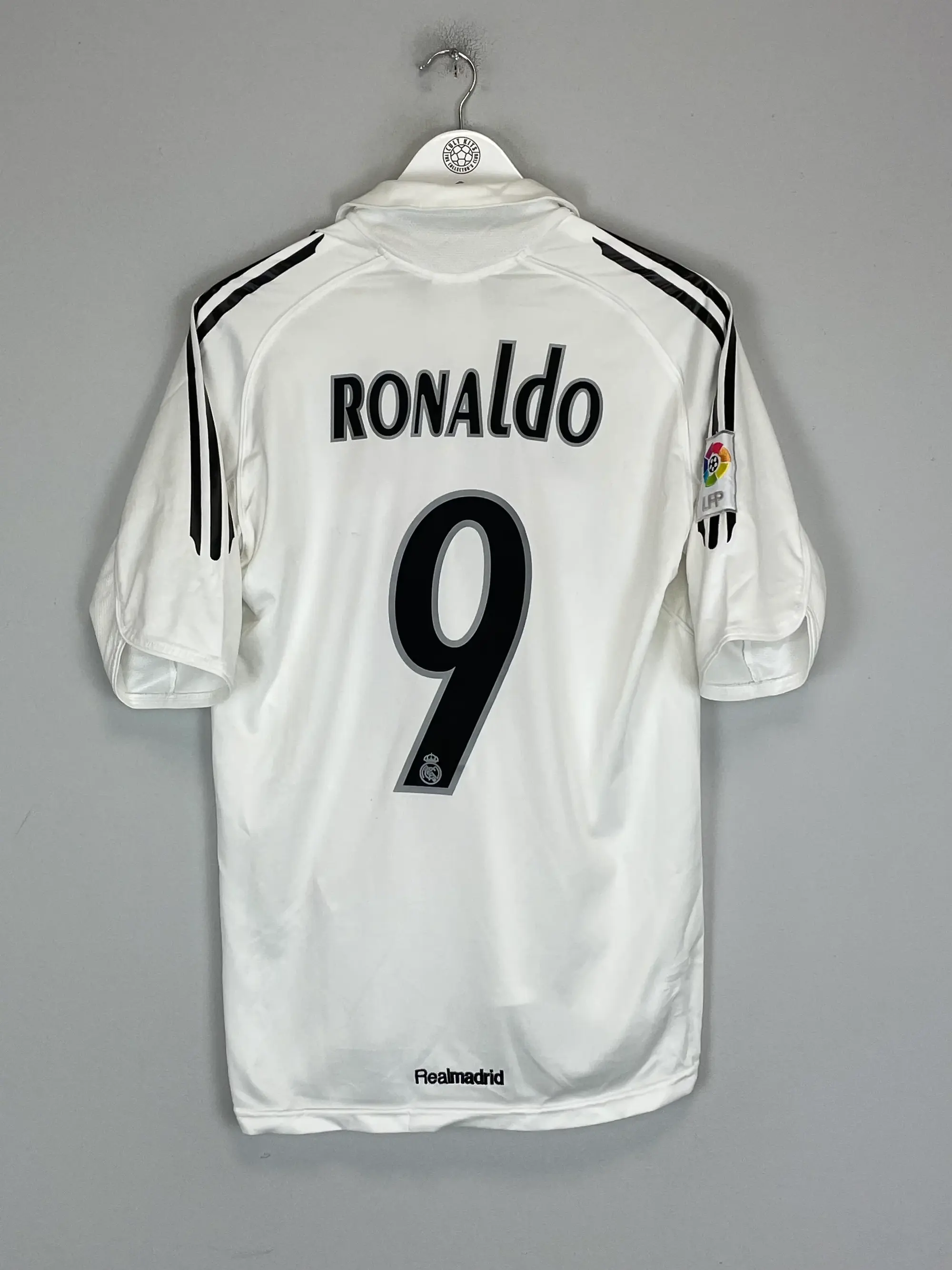2005/06 REAL MADRID RONALDO #9 HOME SHIRT (M) ADIDAS | CULT KITS