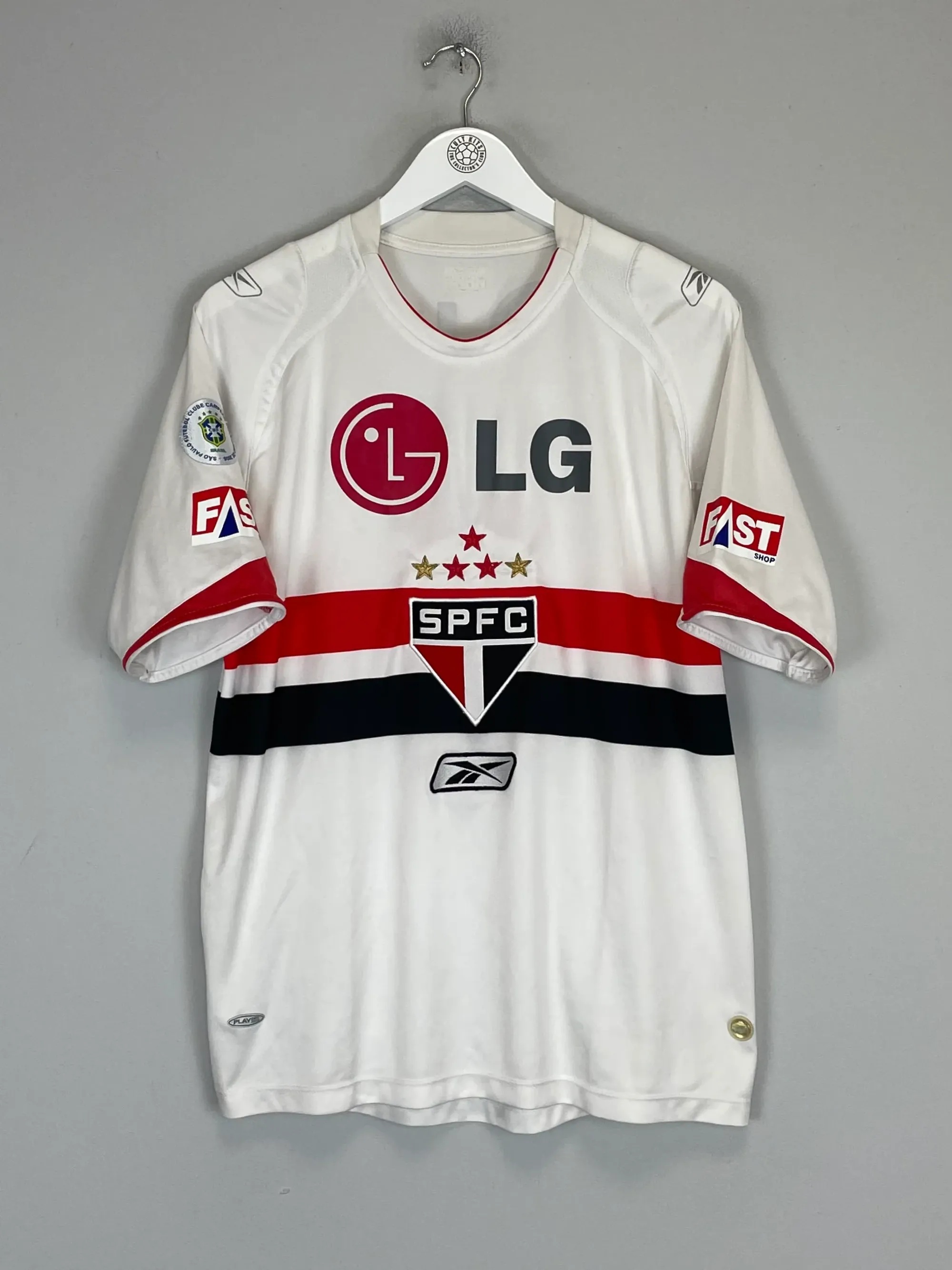 2007/08 SANTOS LEANDRO #9 HOME SHIRT (L) REEBOK | CULT KITS