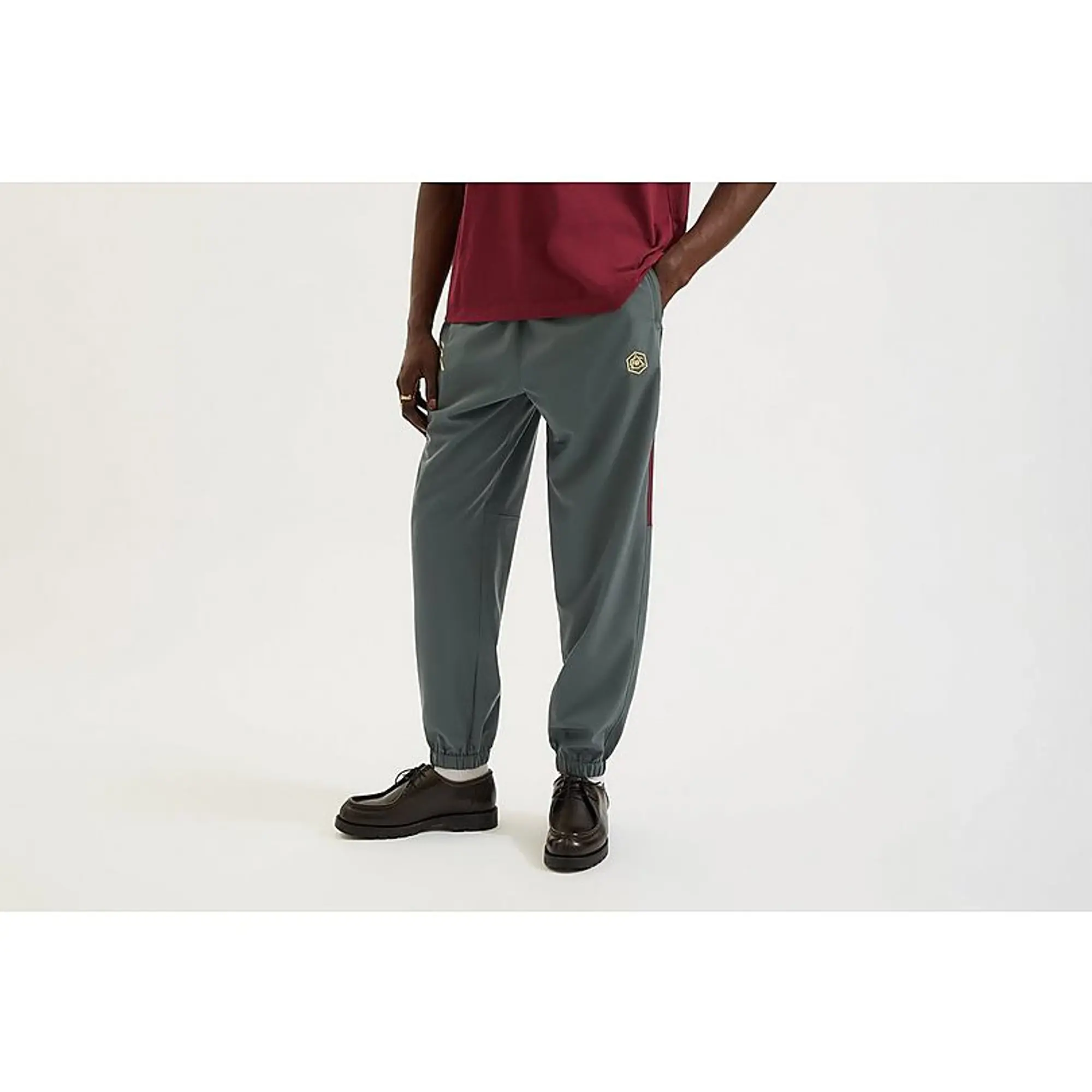 Arsenal Classics Grey Highbury Track Pants, Grey