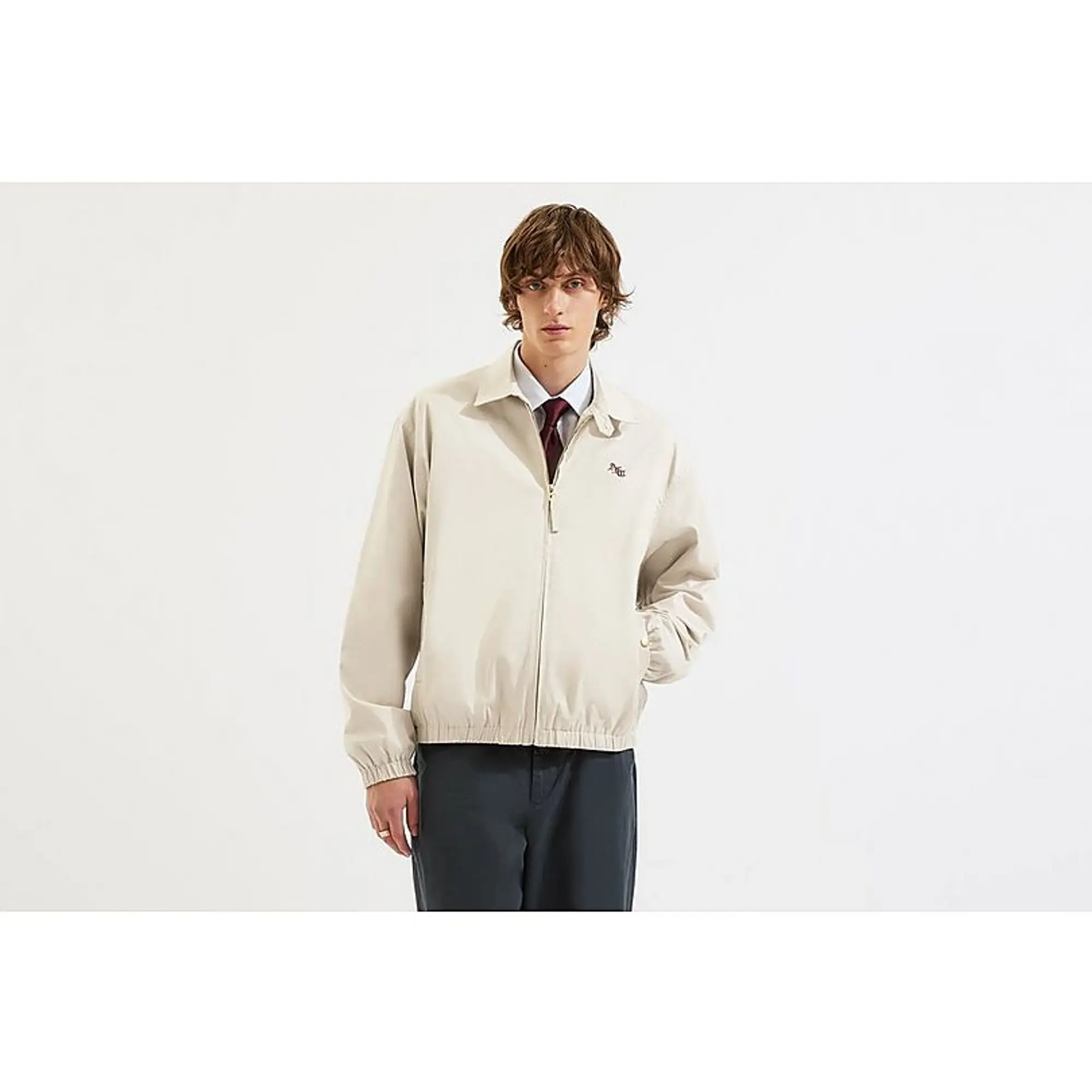 Arsenal Classics Captains Harrington Jacket, Beige