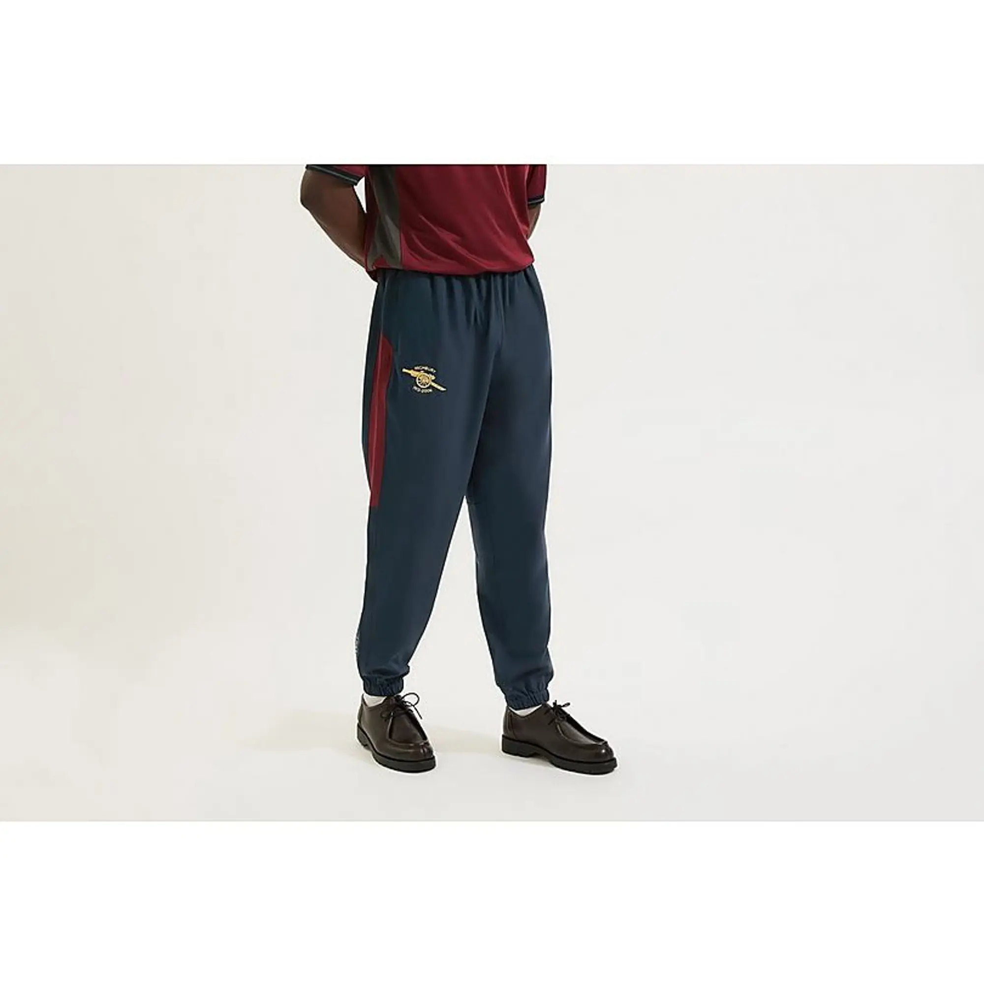 Arsenal Classics Navy Highbury Track Pants, Blue