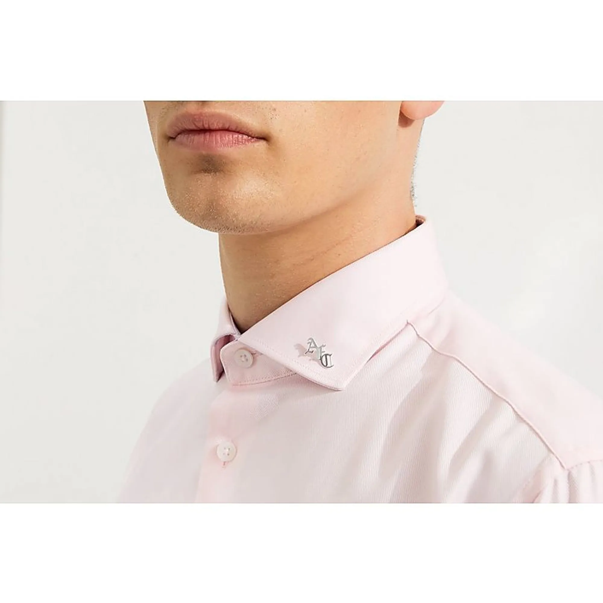 Arsenal Silver Gothic Afc Monogram Pin Badge, Silver