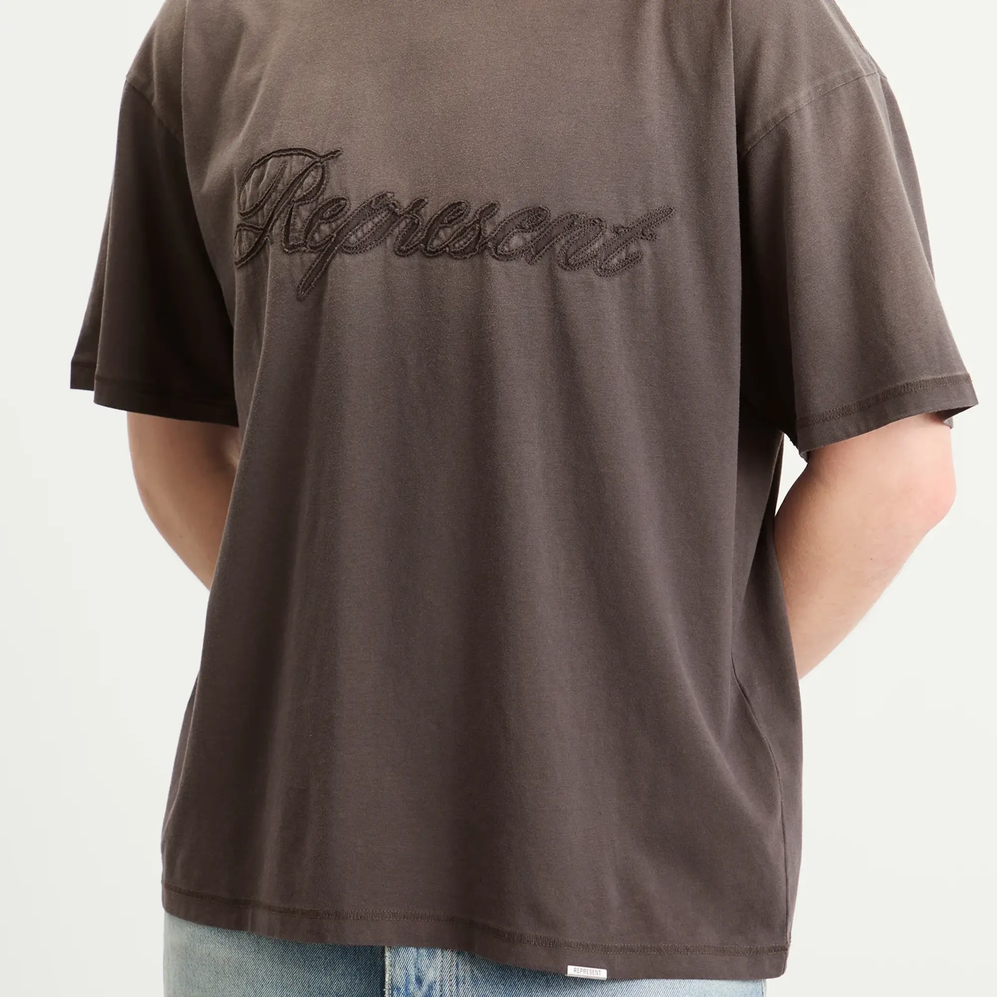 Represent Men's Rep Reverse Applique T-Shirt After Dark