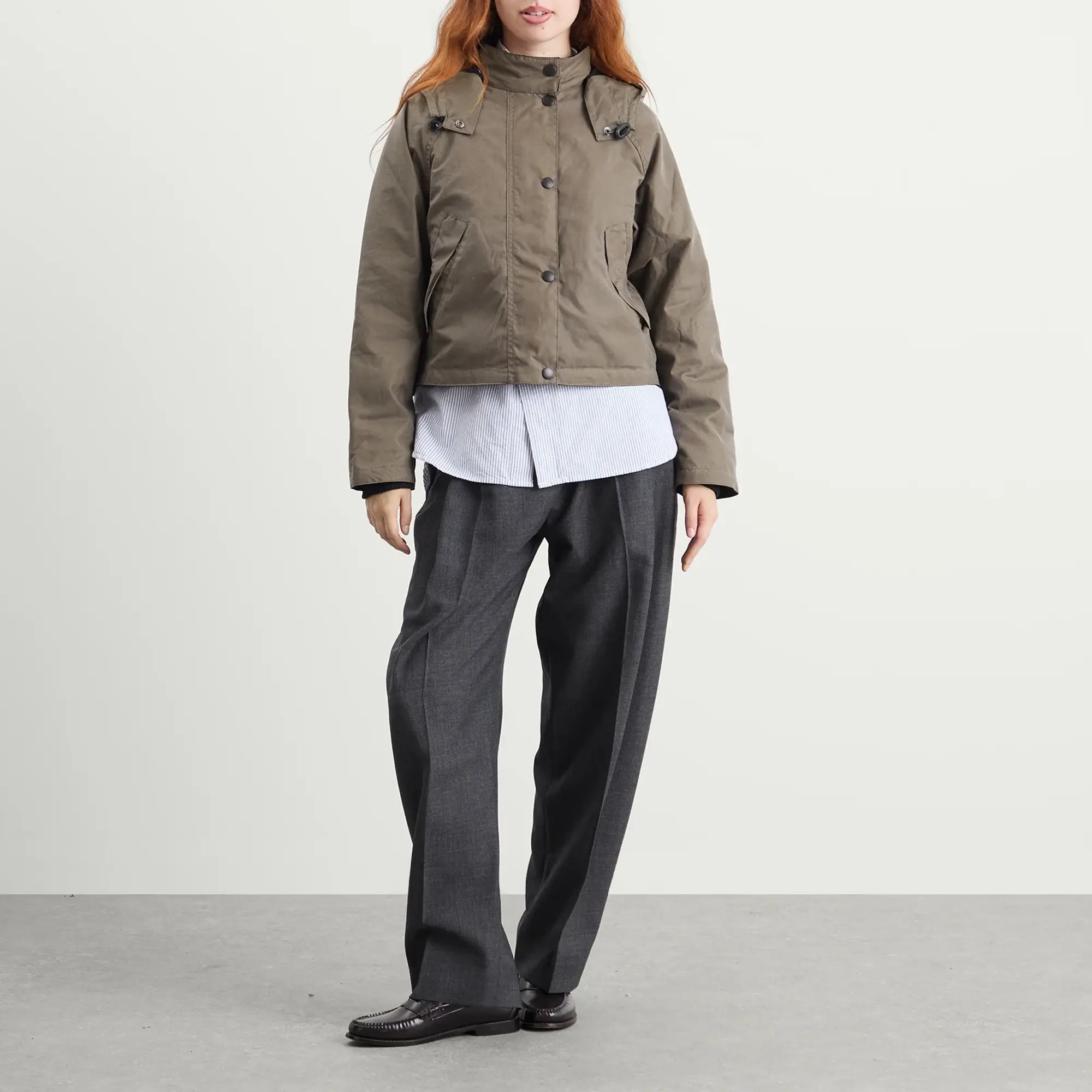 Barbour Women's x Margaret Howell Transport Jacket Kelp