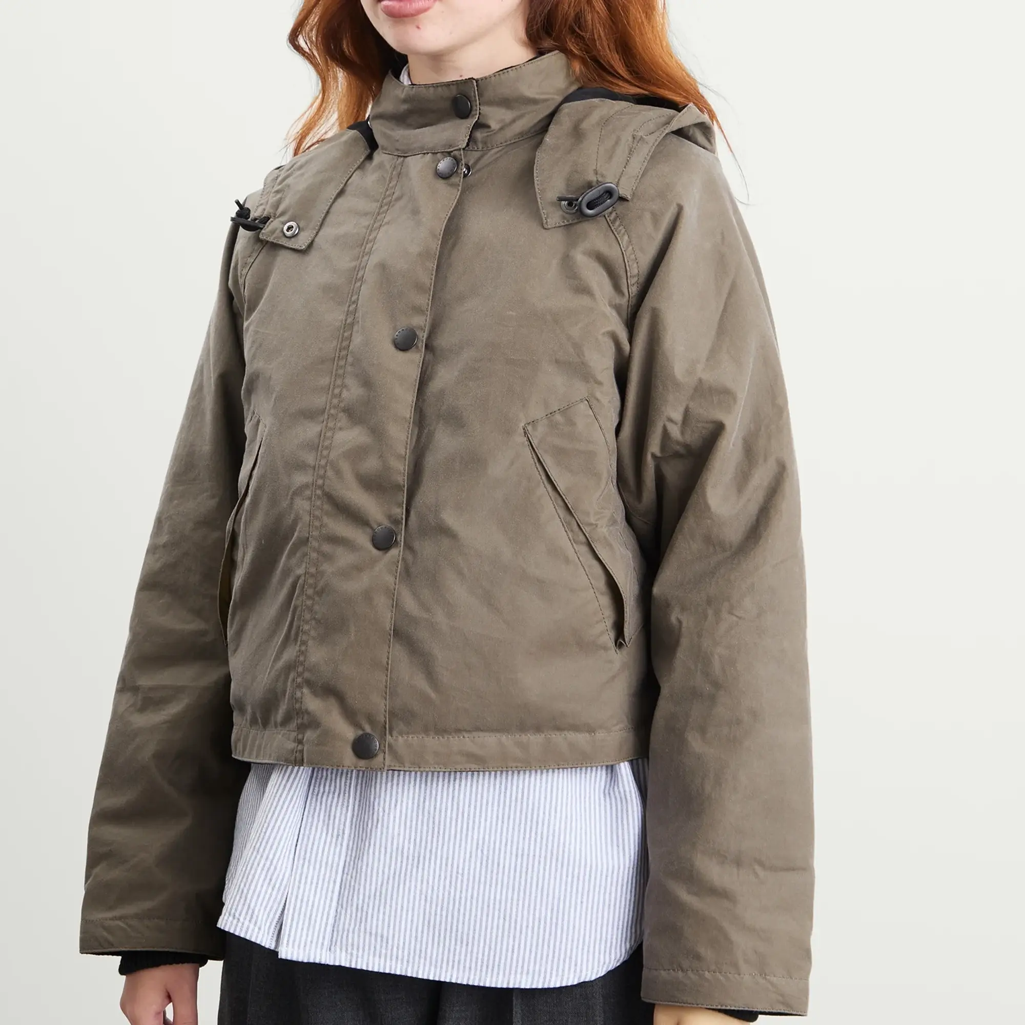 Barbour Women's x Margaret Howell Transport Jacket Kelp