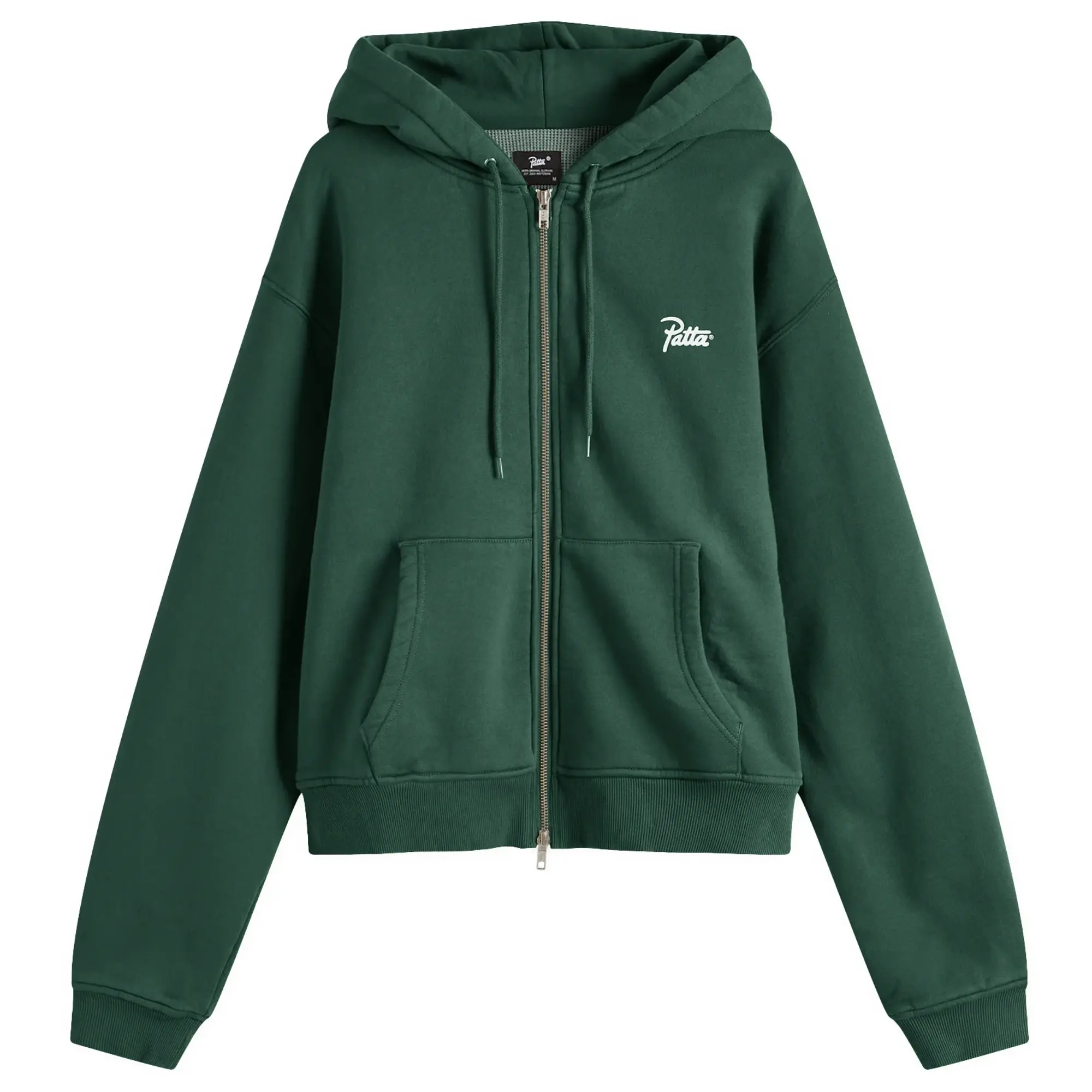 Patta Men's Classic Zip Hoodie Green