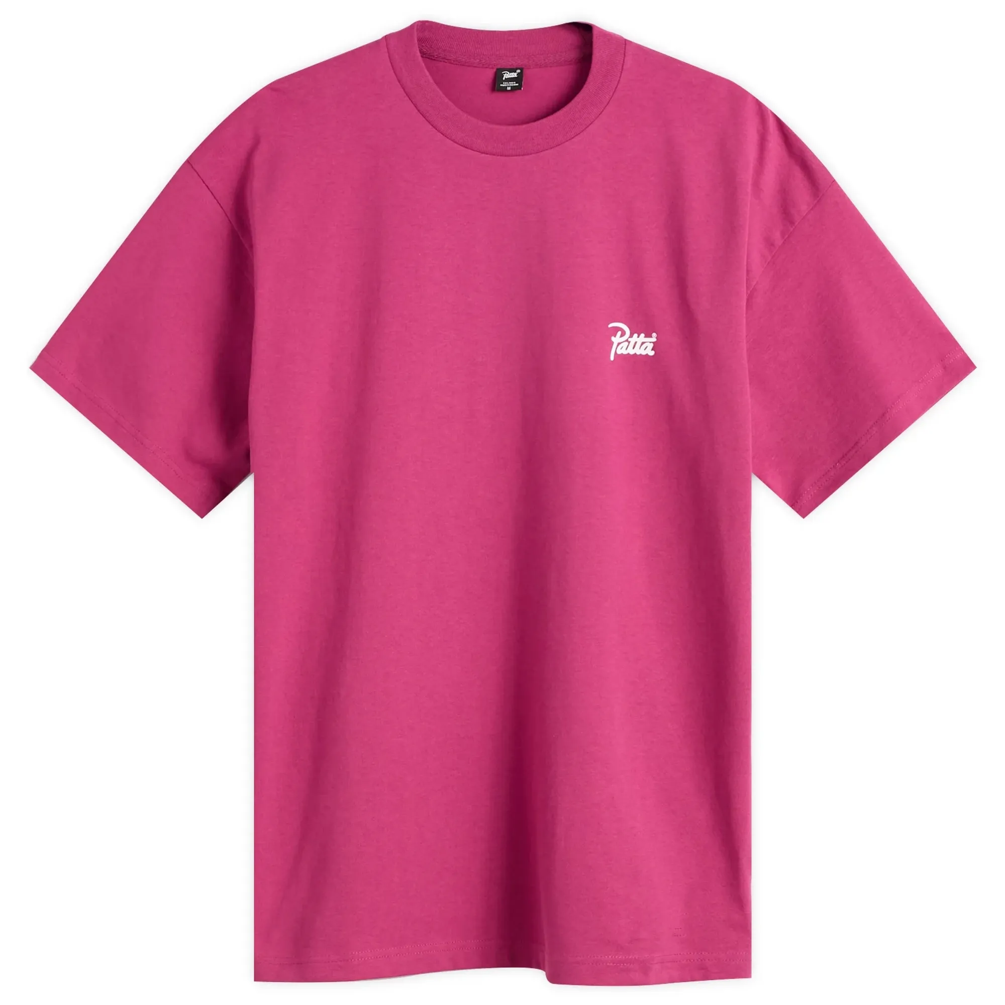 Patta Men's Script Logo T-Shirt Purple