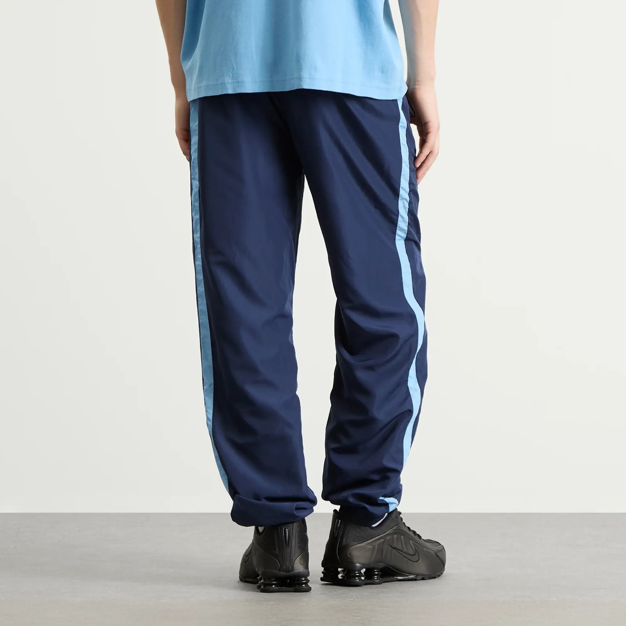 Umbro Men's Relaxed Track Pant Dark Navy/Vista Blue