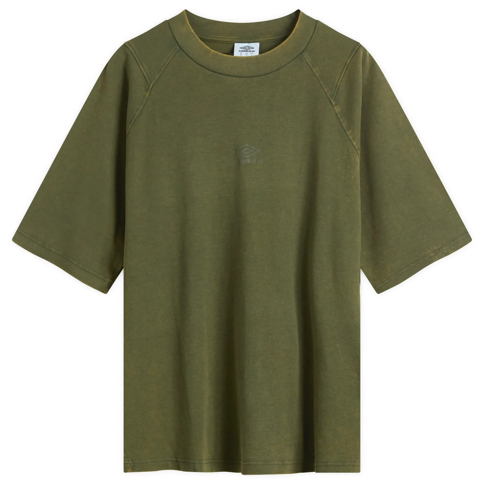 Umbro Men's Washed High Neck Boxy T-Shirt Duffel Bag