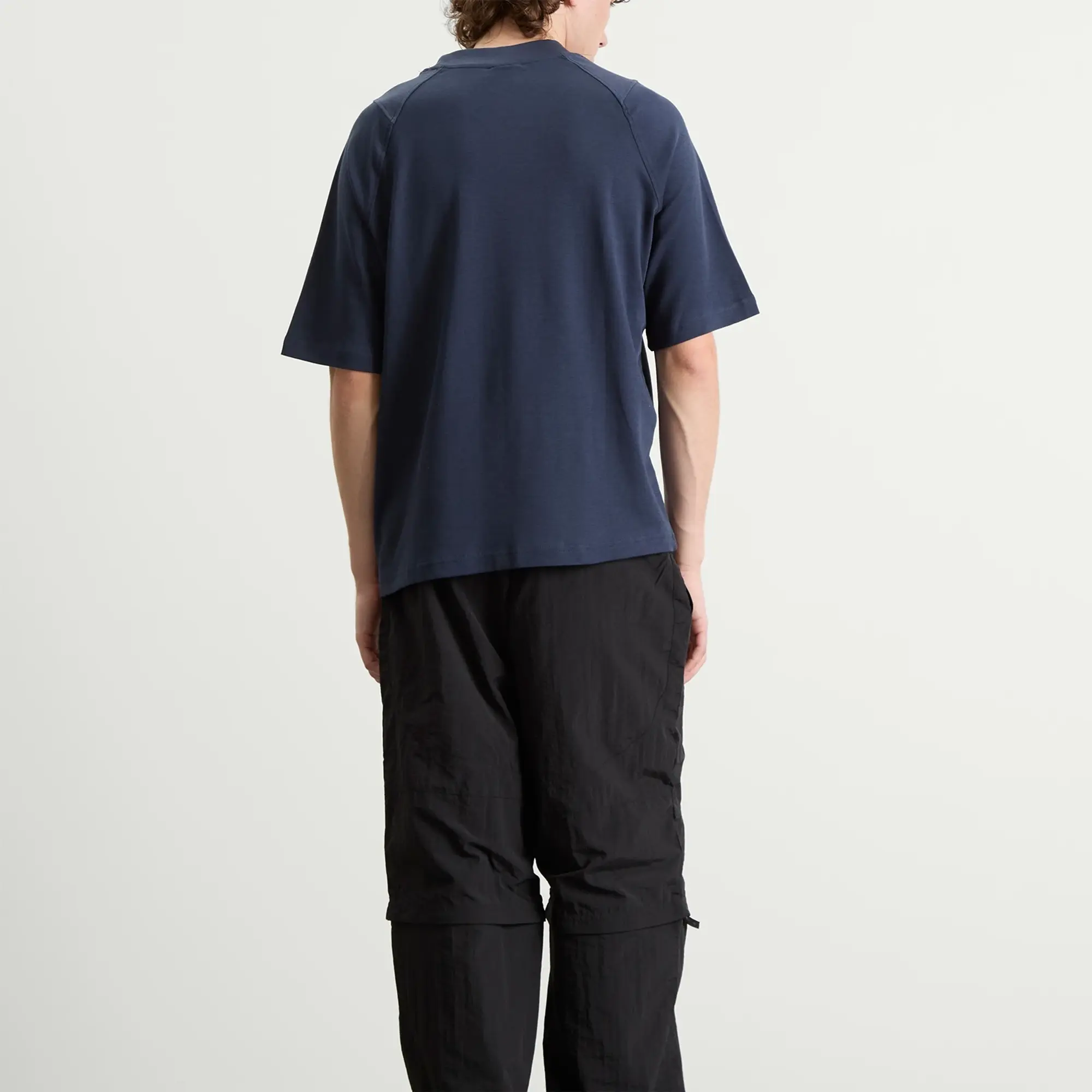 Umbro Men's Iconic Boxy T-Shirt Dark Navy/ Vista Blue