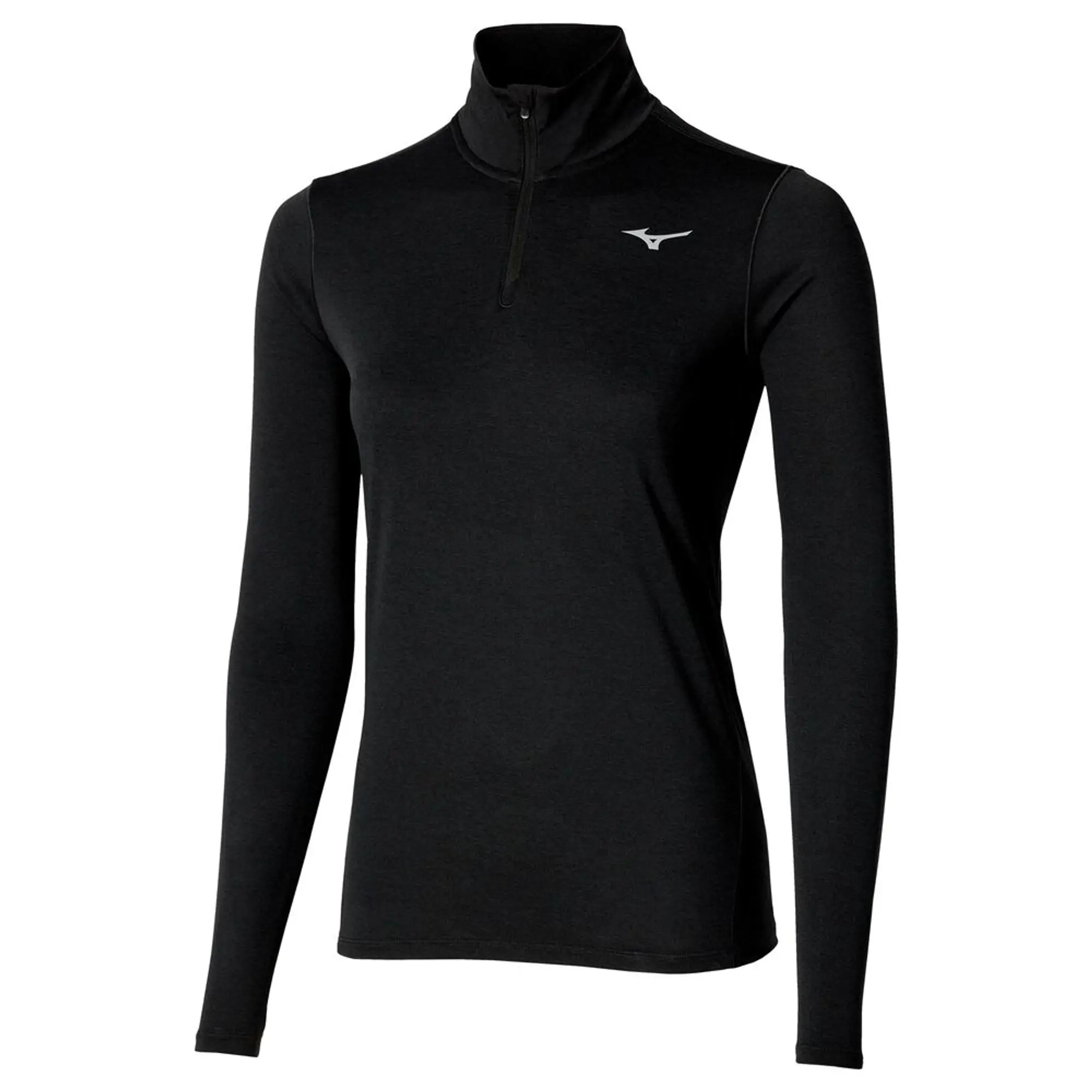 Mizuno Core Impulse Half Zip Running Shirt Women - Black