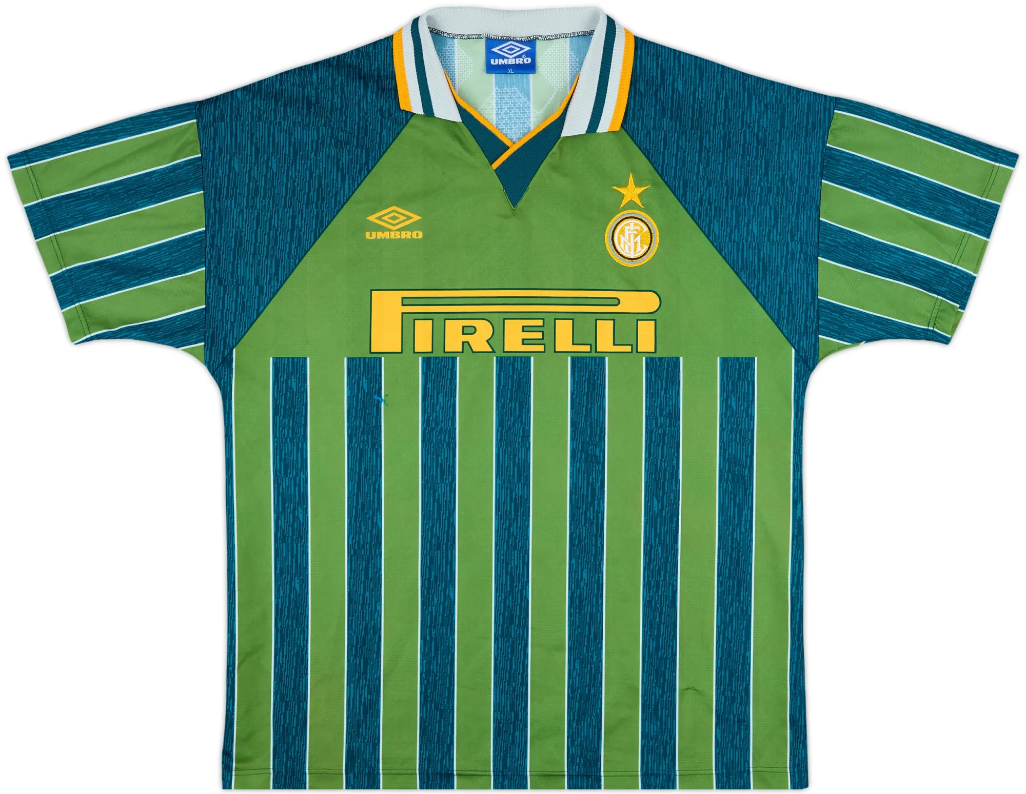 Umbro Inter Milan Mens SS Away Shirt 1995/96