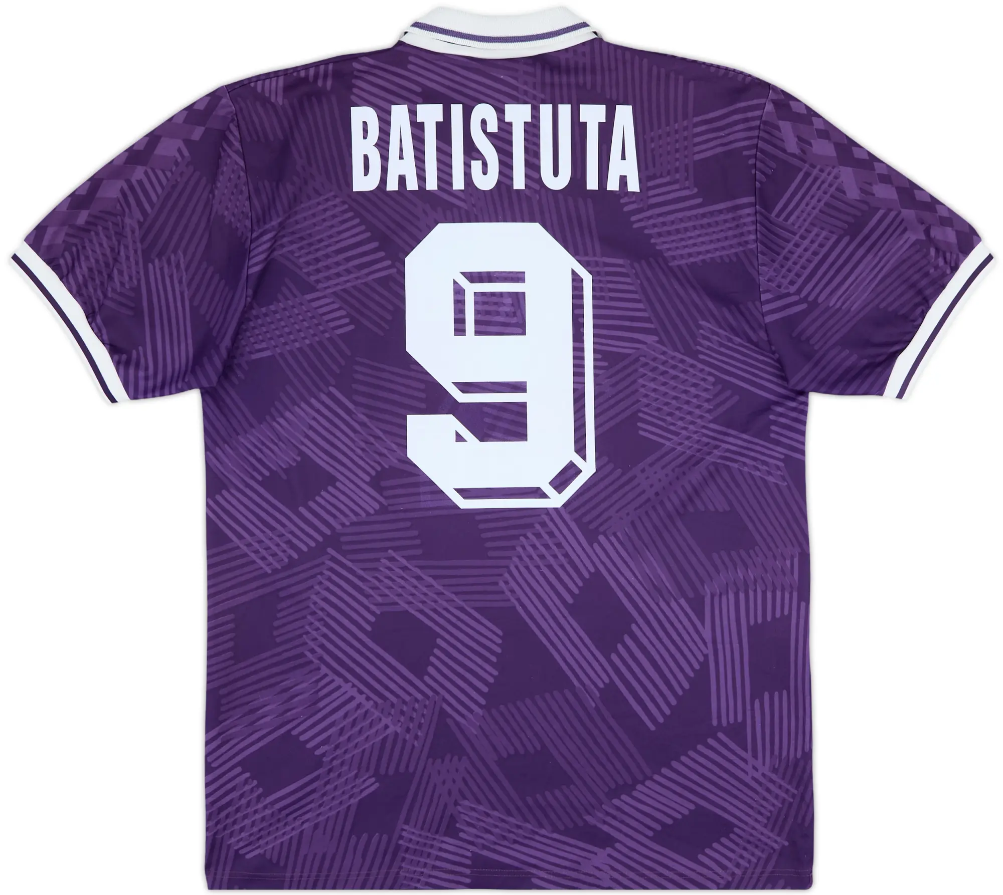 Lotto Fiorentina Mens SS Home Shirt 1991/92