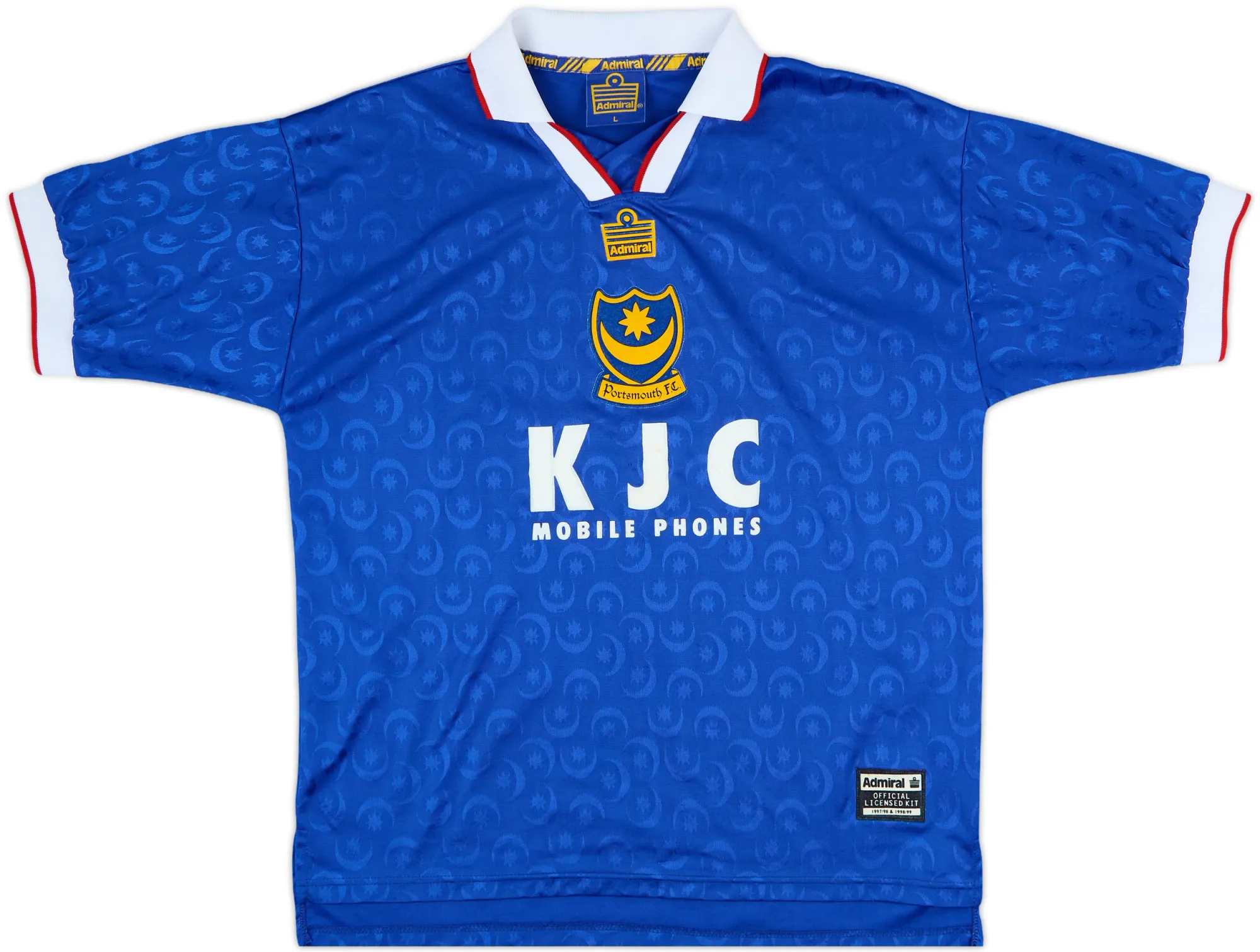 Admiral Portsmouth Mens SS Home Shirt 1997/99