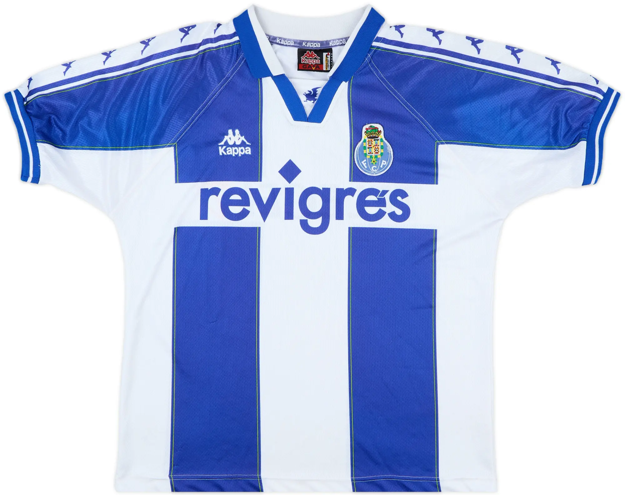 Kappa Porto Mens SS Home Shirt 1997/99