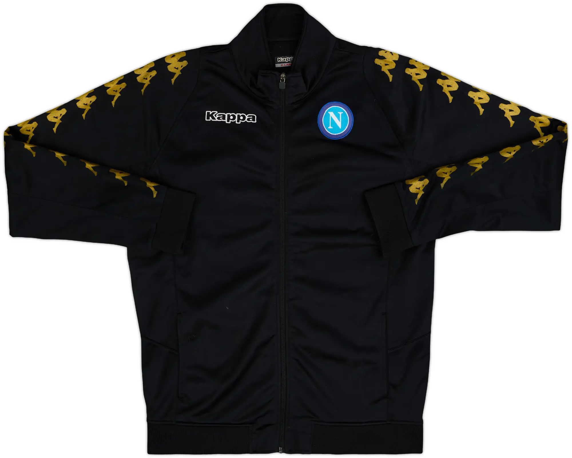 2016-17 Napoli Kappa Track Jacket - 8/10 - (XL)