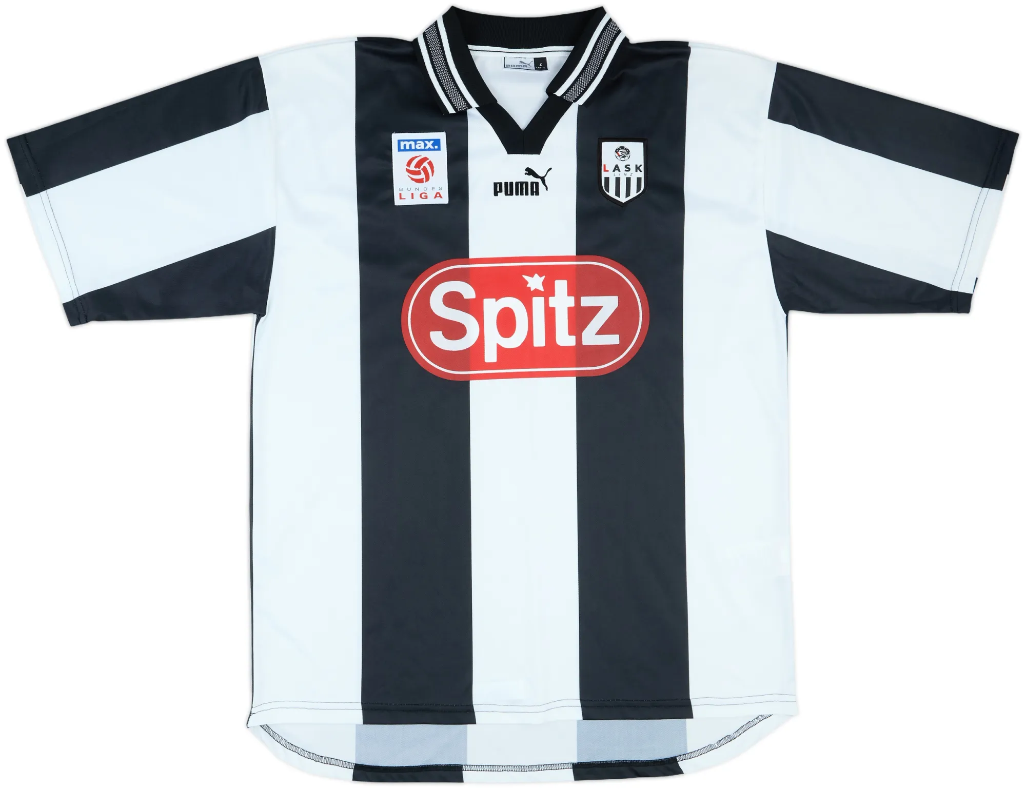 Puma LASK Mens SS Home Shirt 1999/00