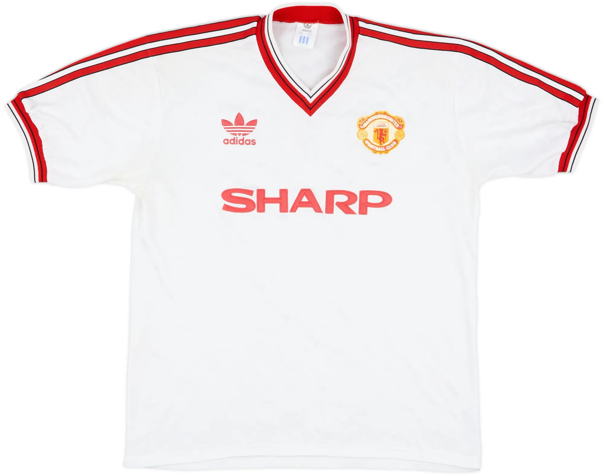 adidas Manchester United Mens SS Away Shirt 1986/88
