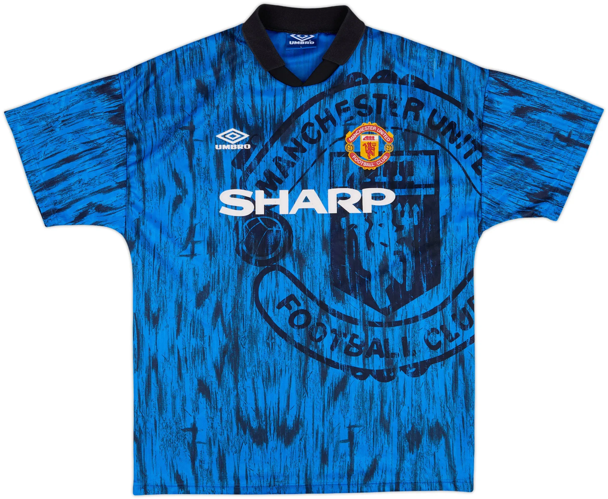 Umbro Manchester United Mens SS Away Shirt 1992/93